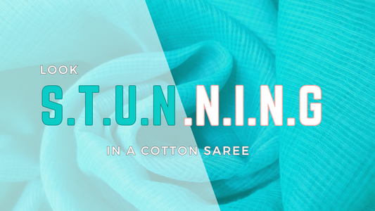Look Stunning In a Cotton Saree