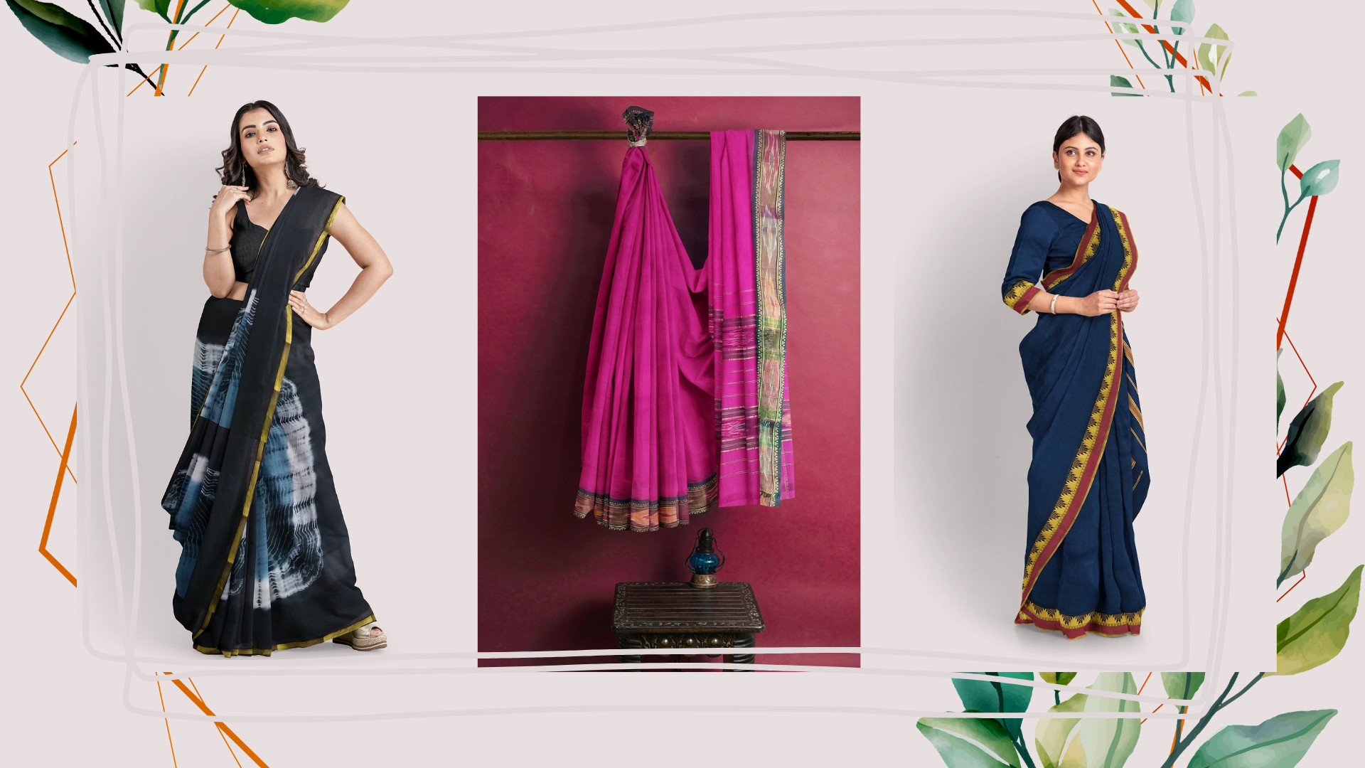Handloom Saree Tips: How to Wear and Style: a blog about the best and –  Vaagmi World