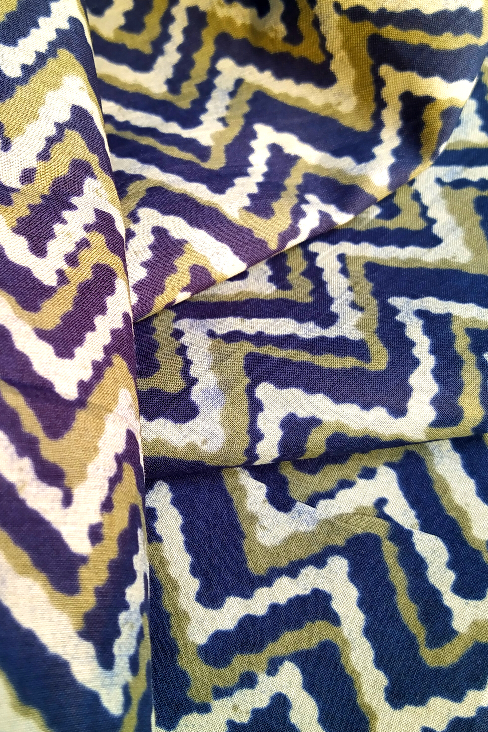 BELLI Blockprint Cotton Kurta Fabric