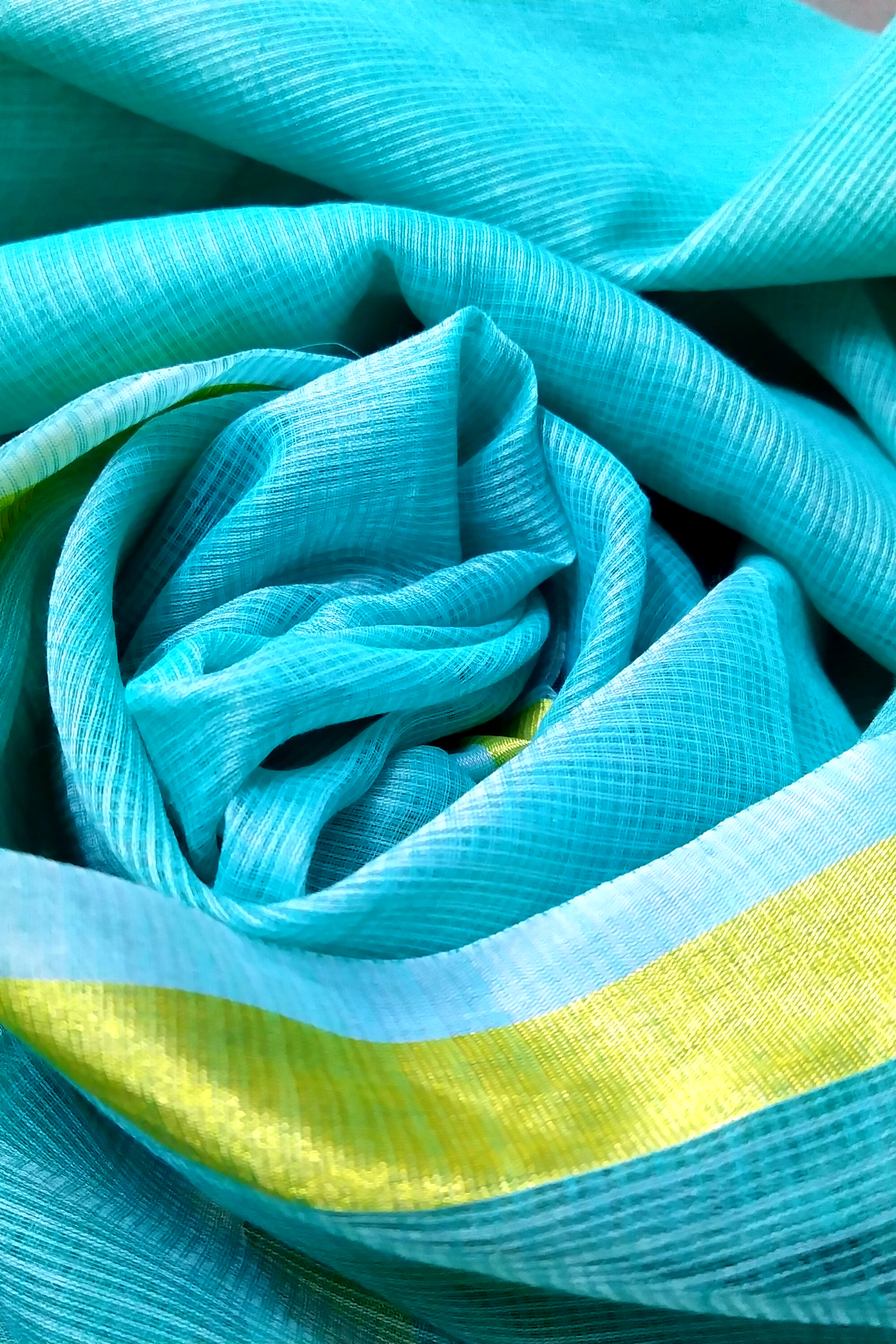 APEKSHA Cotton Kota Doria Saree