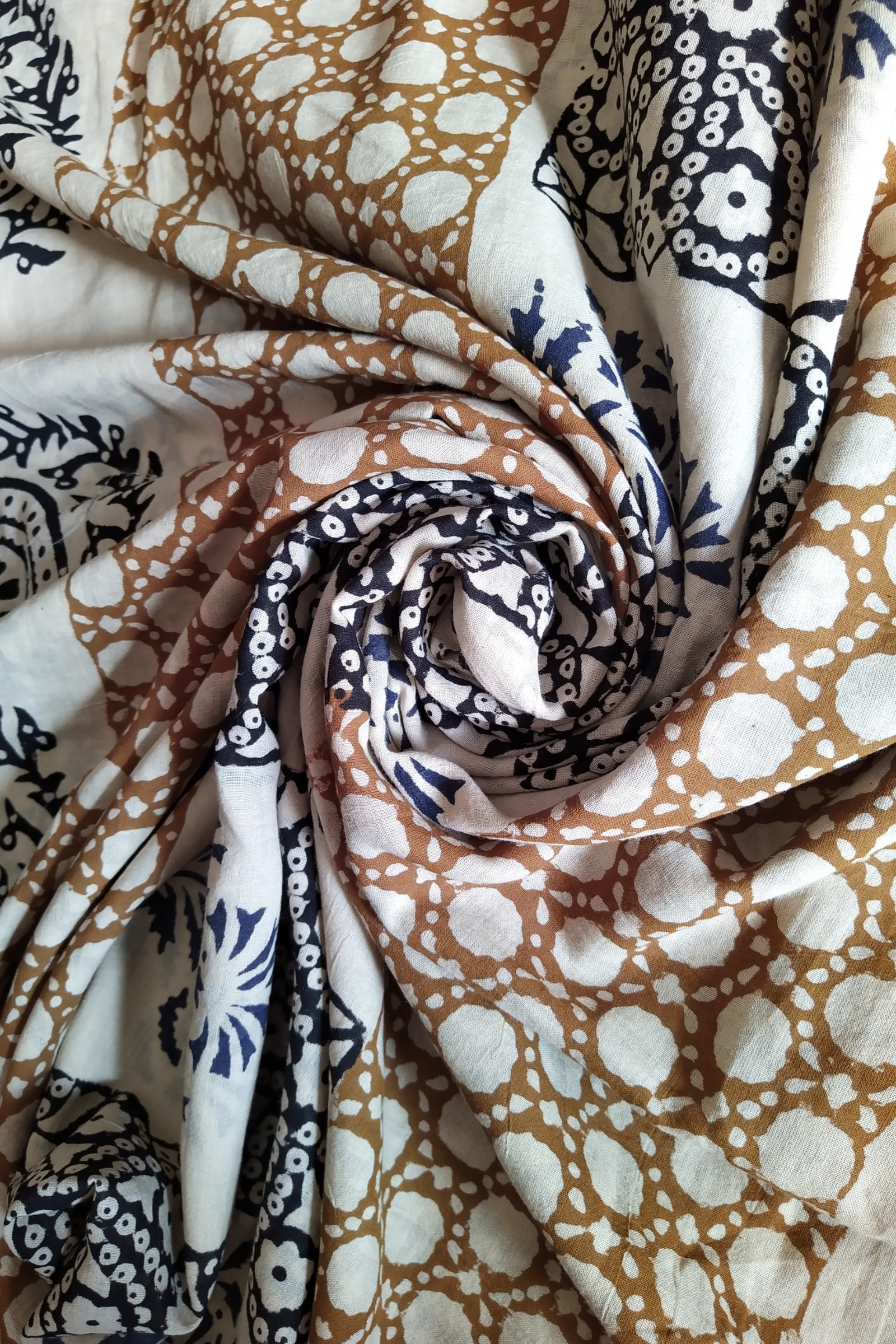 Multicolor Pure Cotton Sarong Vaagmi World