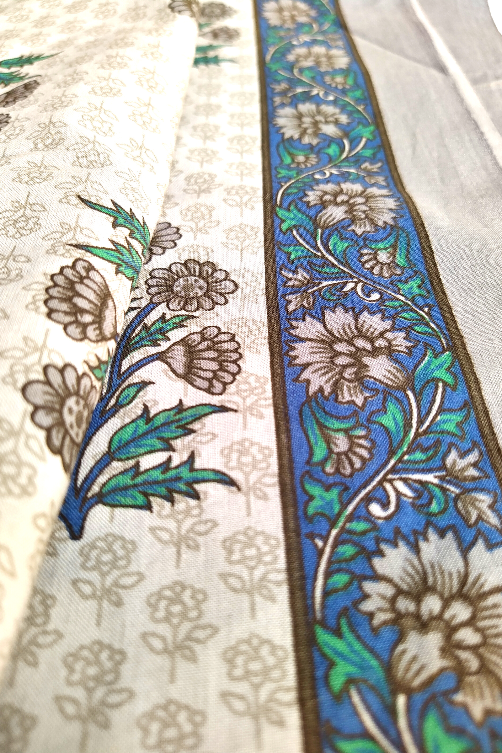 AADRITI Blockprint Cotton Kurta Fabric