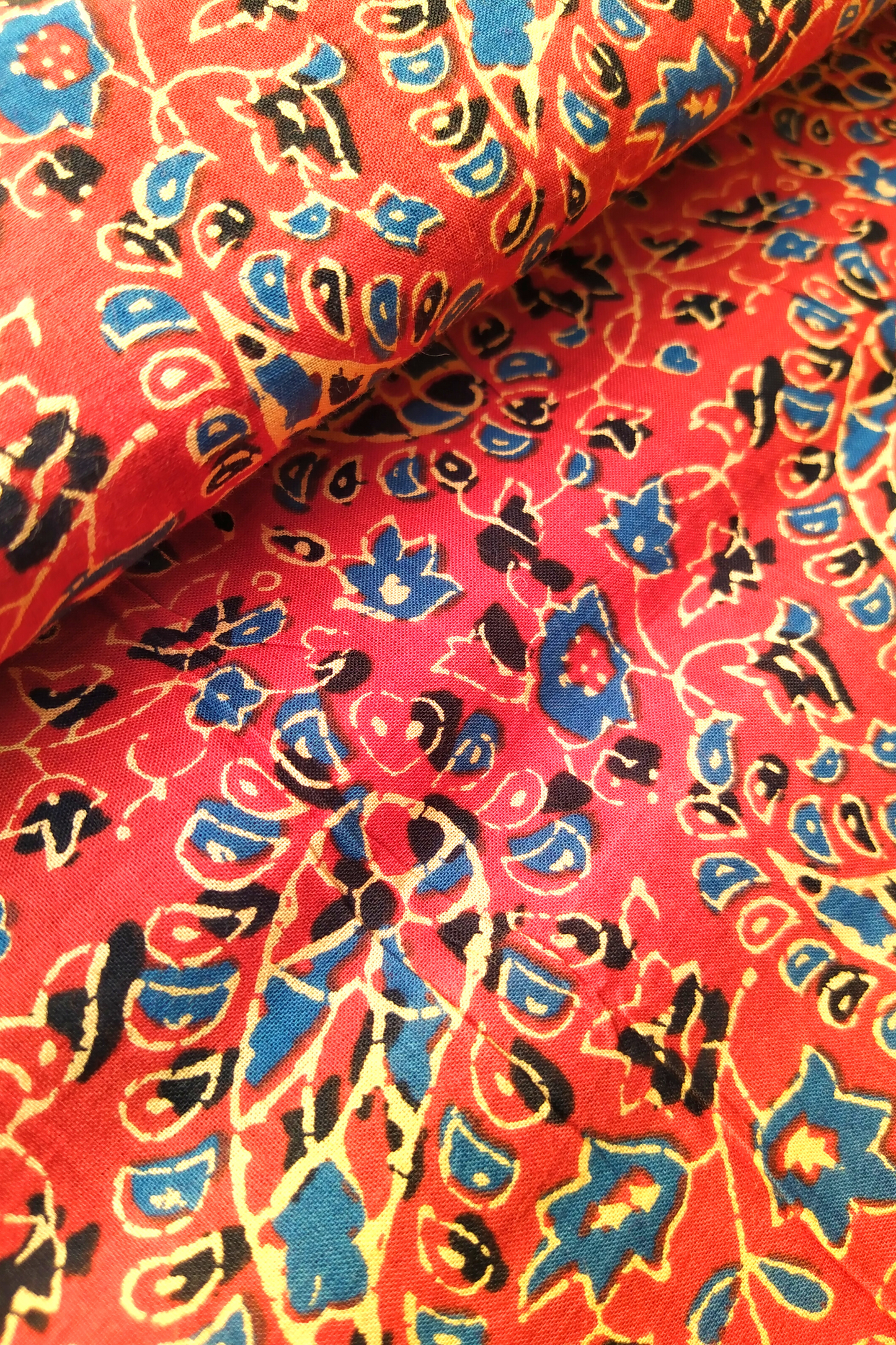 JAAGRUTI Blockprint Cotton Kurta Fabric