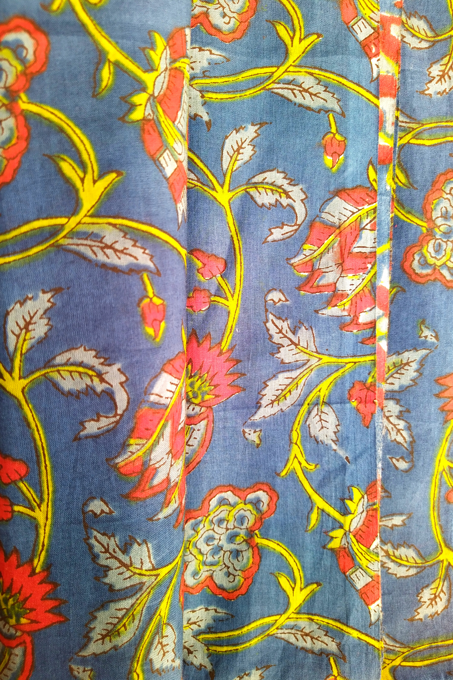 KAASHNI Blockprint Cotton Kurta Fabric