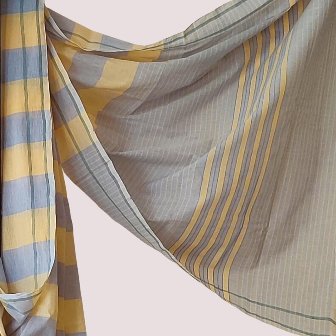 VAAGMI WORLD Natural Dye Organic Cotton Saree
