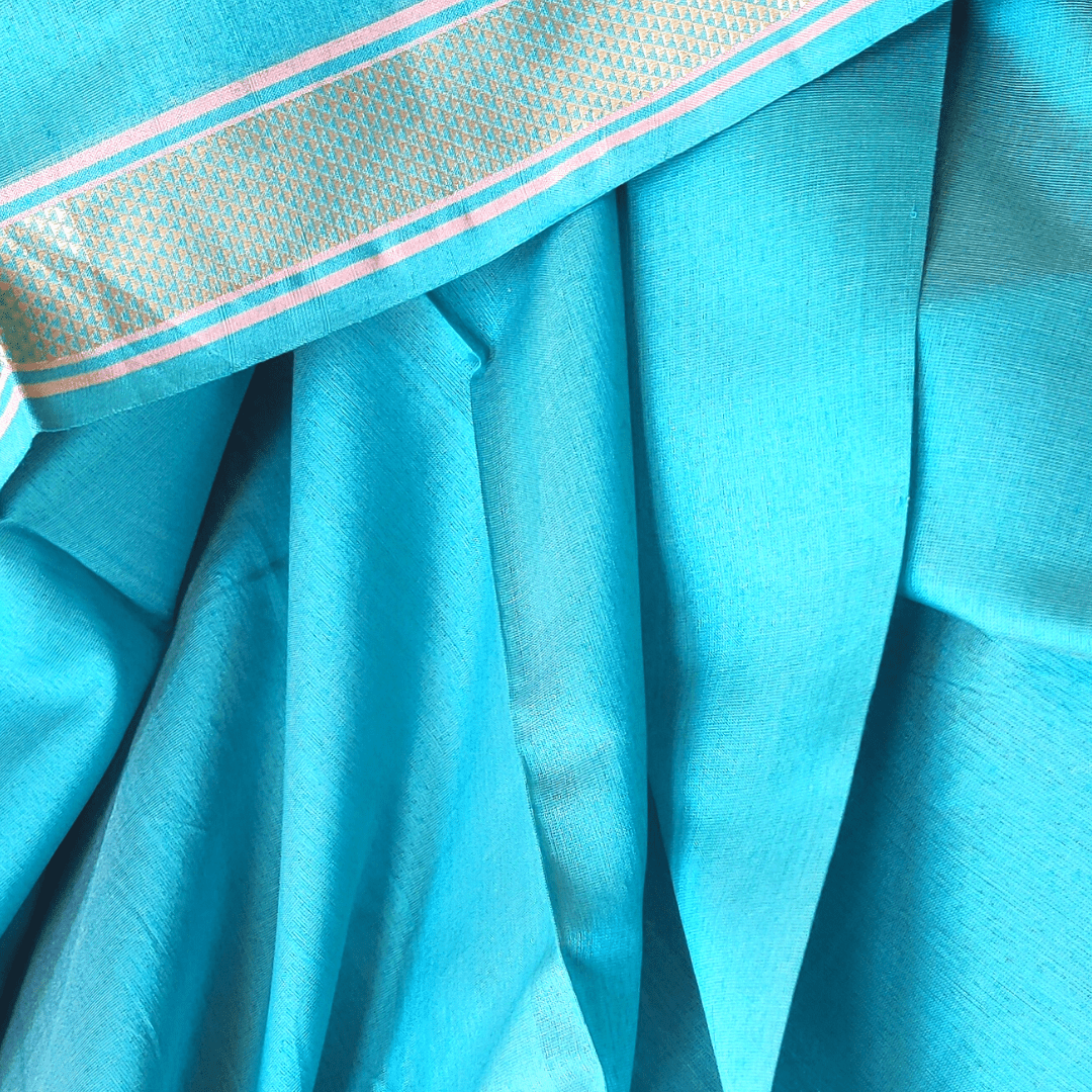 Vaagmi World Rehwa Maheshwari Silk Cotton Saree
