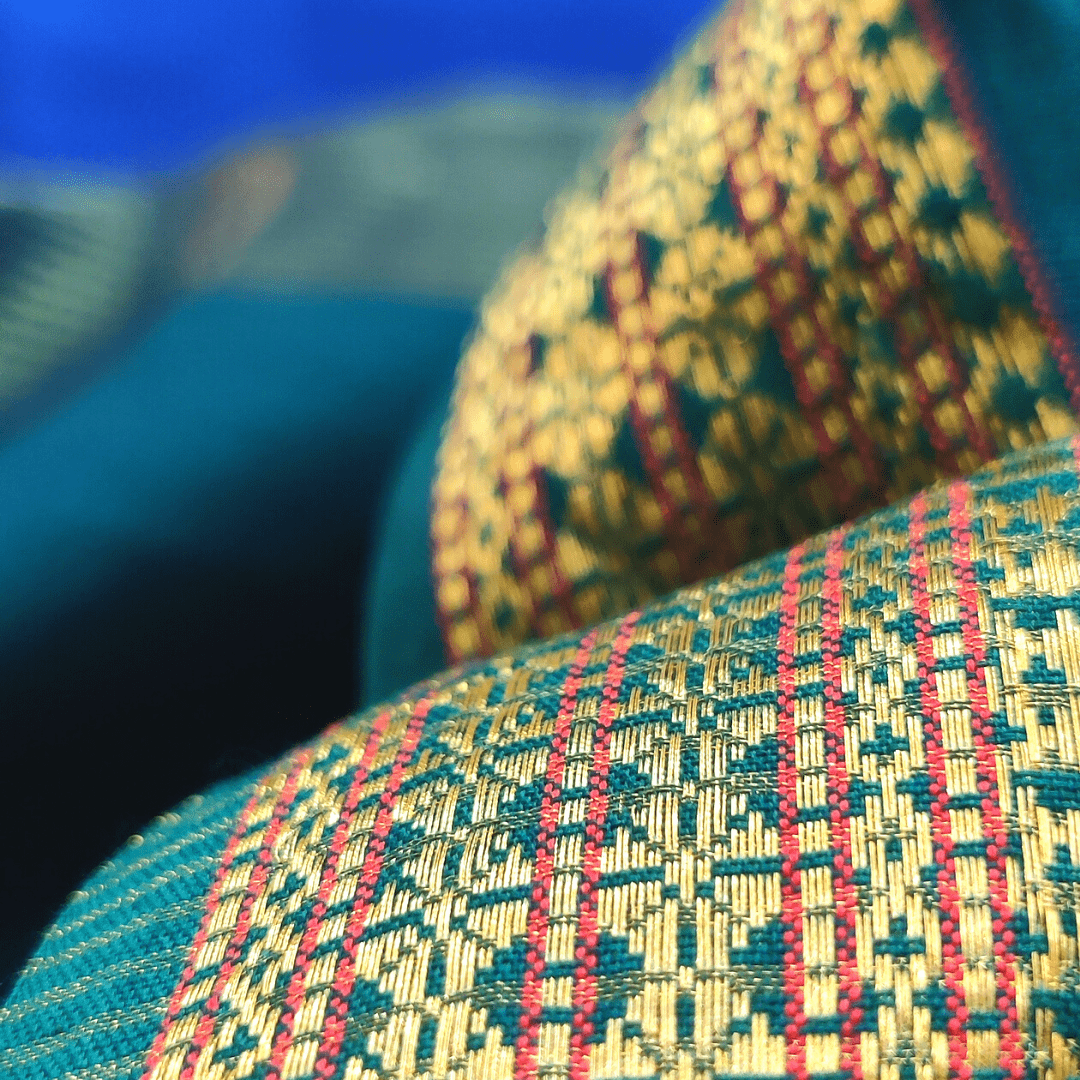 Rehwa Vaagmi Silk Cotton Handloom Saree