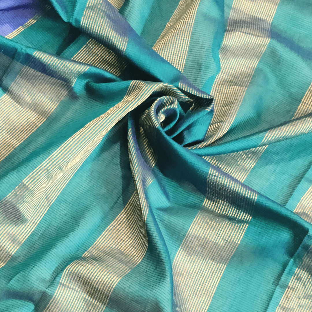 Rehwa Vaagmi Silk Cotton Handloom Saree