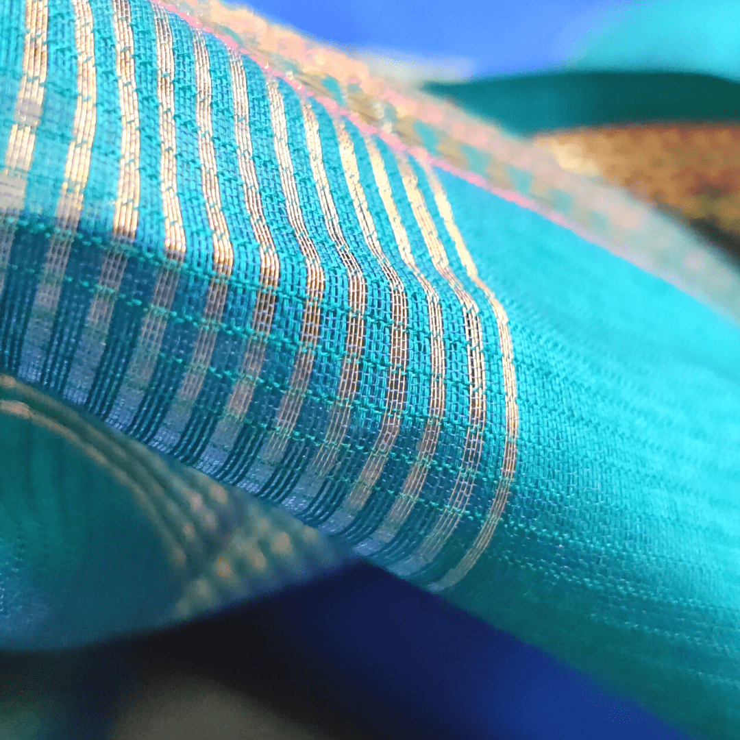 Rehwa Vaagmi Silk Cotton Handloom Saree