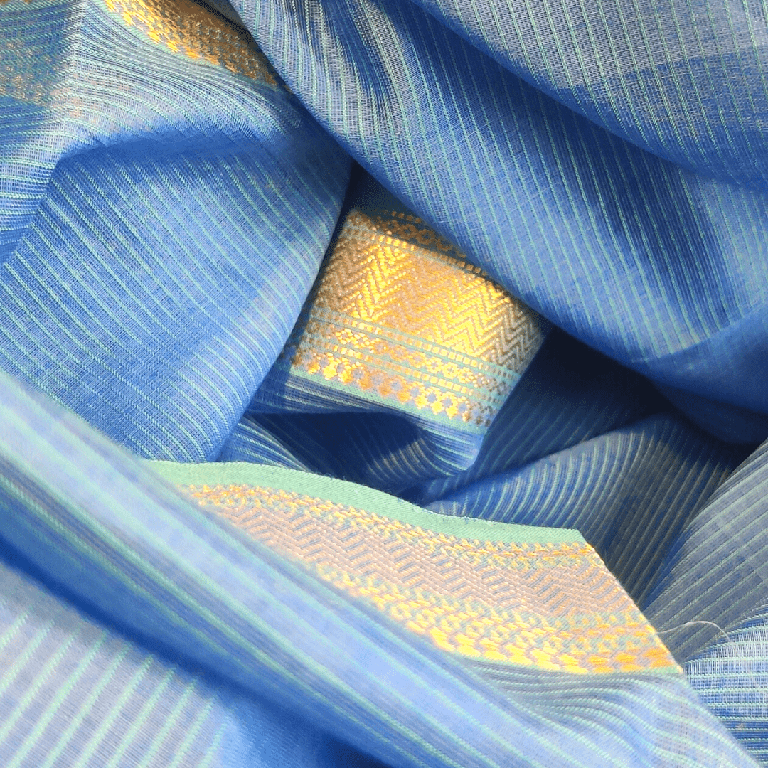 Rehwa Vaagmi Silk Cotton Handloom Saree.