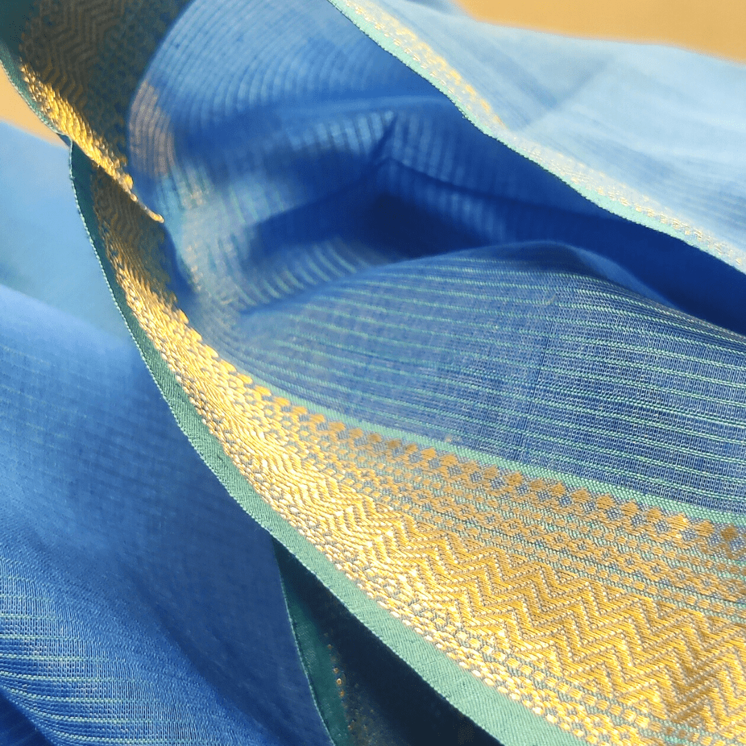 Rehwa Vaagmi Silk Cotton Handloom Saree.