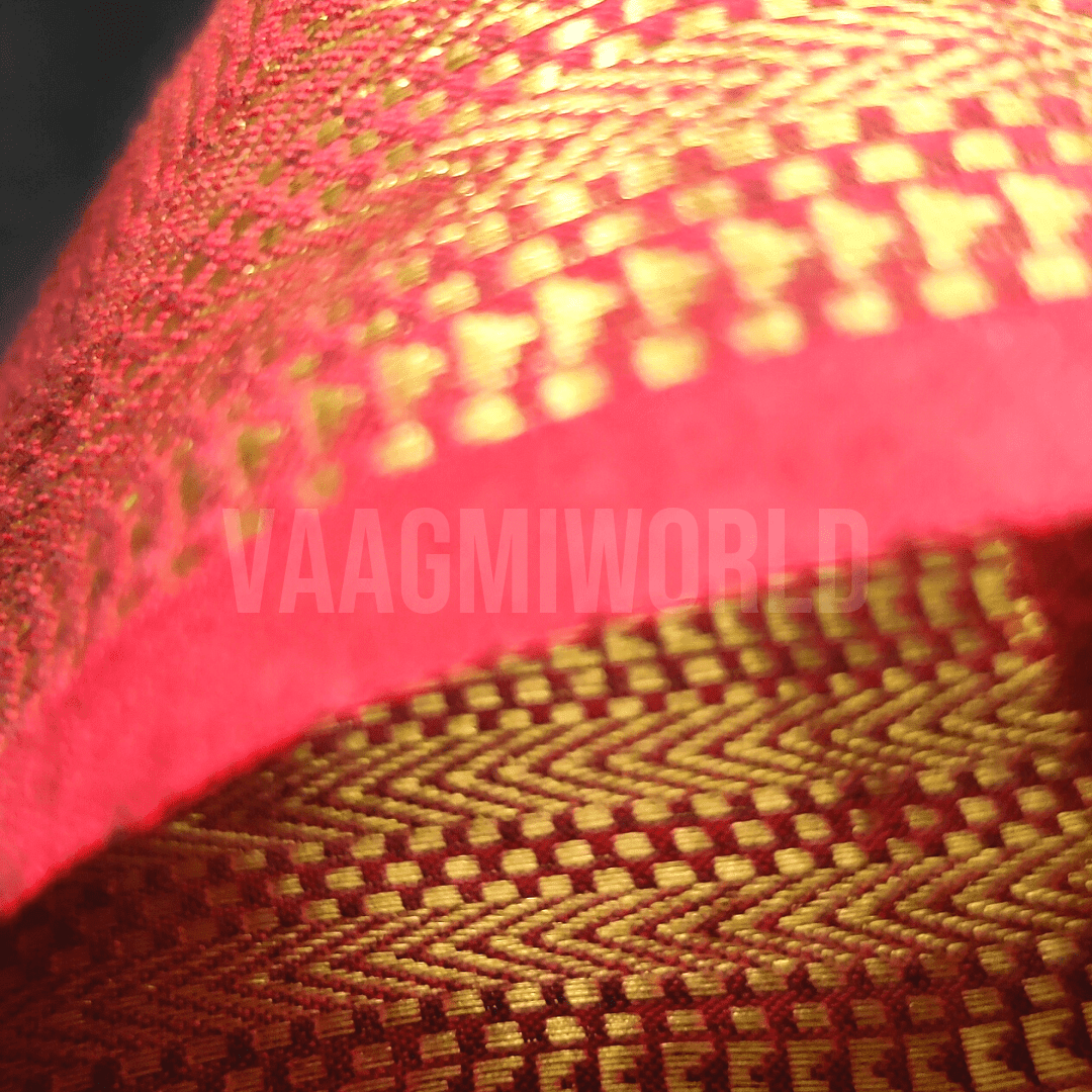 Rehwa Vaagmi Silk Cotton Handloom Saree