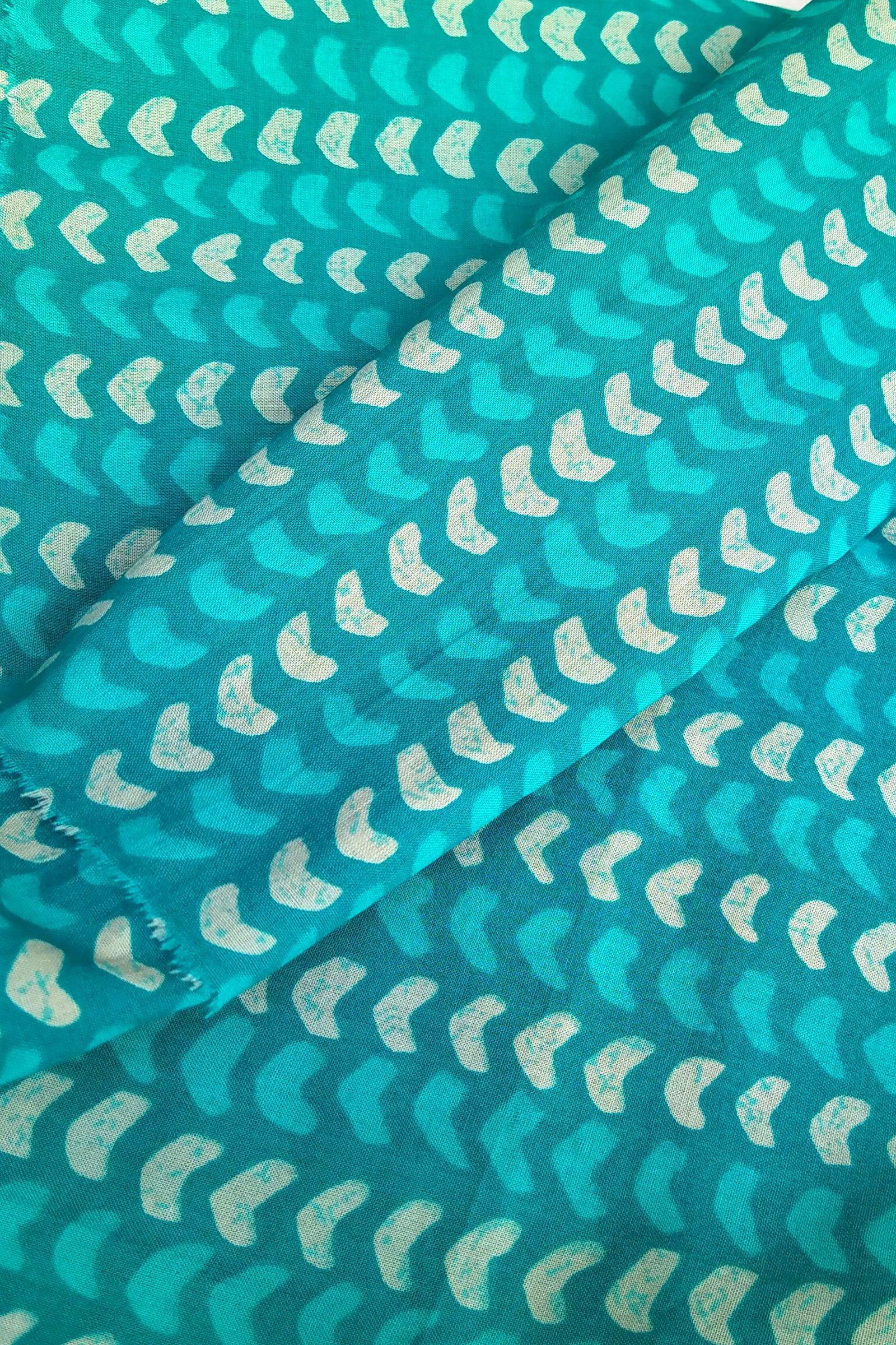 HARSHAA Blockprint Cotton Kurta Fabric