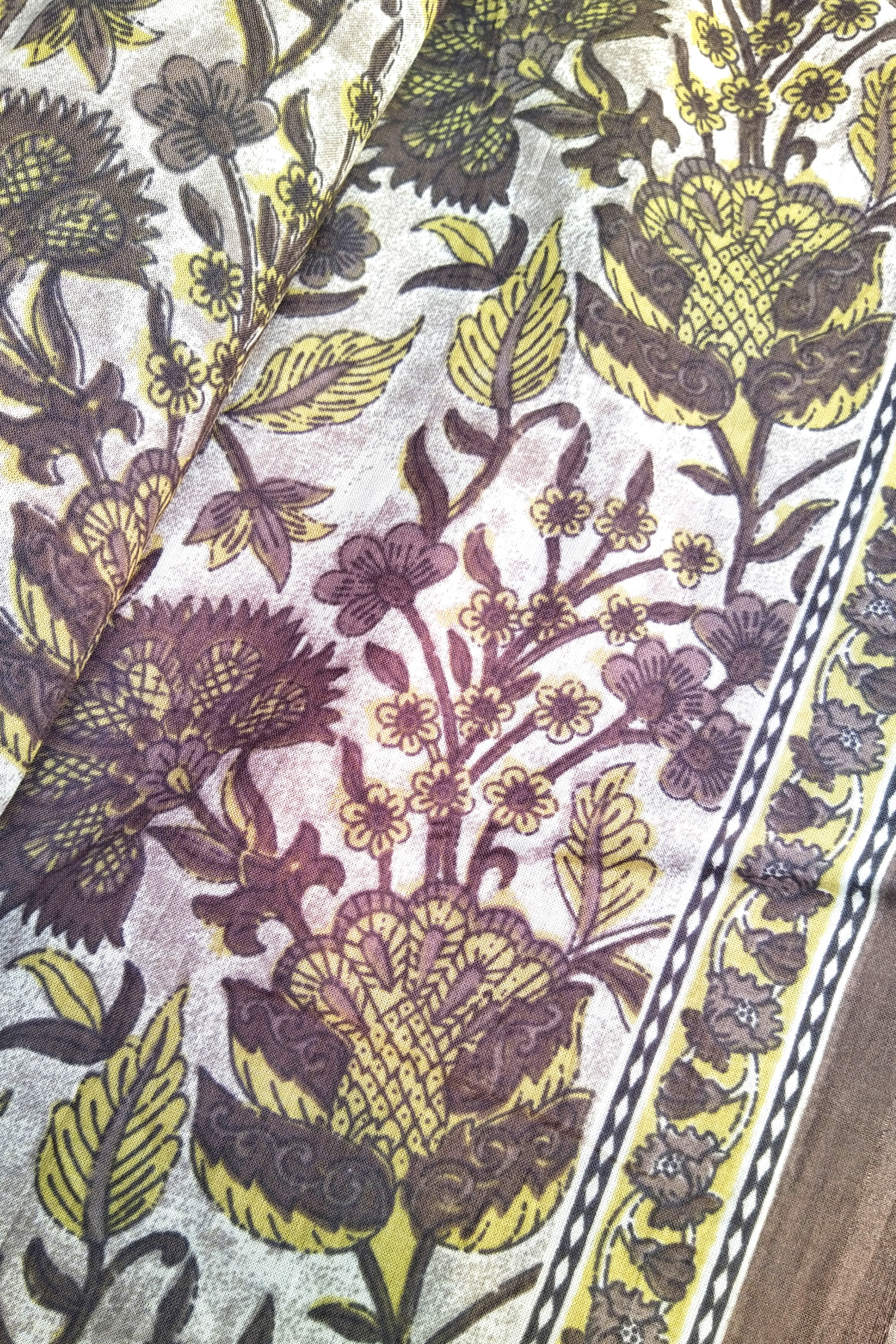 VASUDHA Blockprint Cotton Kurta Fabric
