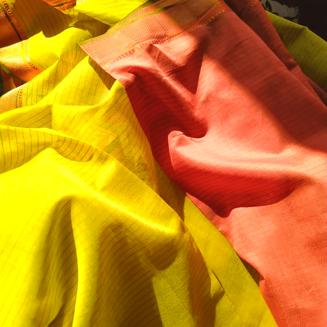 Rehwa Vaagmi Silk Cotton Handloom Saree.