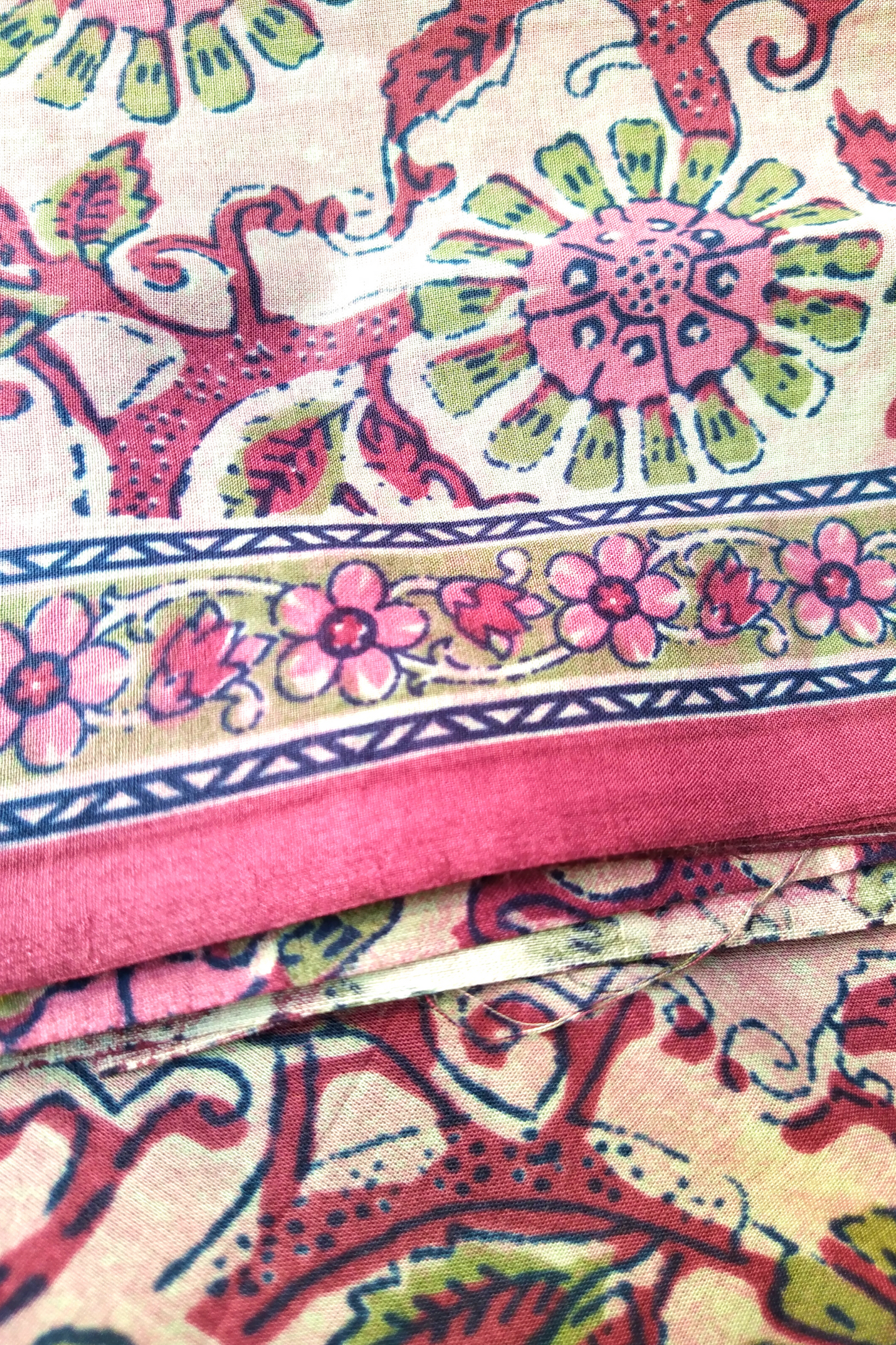 KAIRA Blockprint Cotton Kurta Fabric