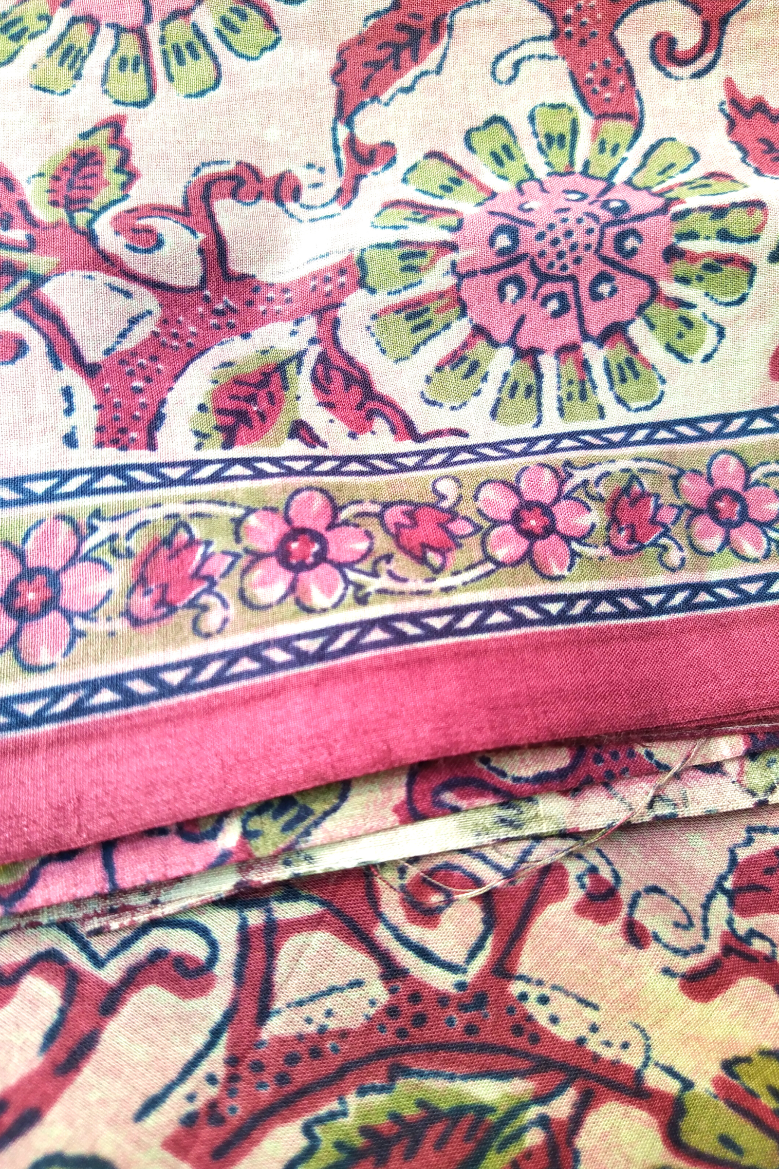 KAIRA Blockprint Cotton Kurta Fabric