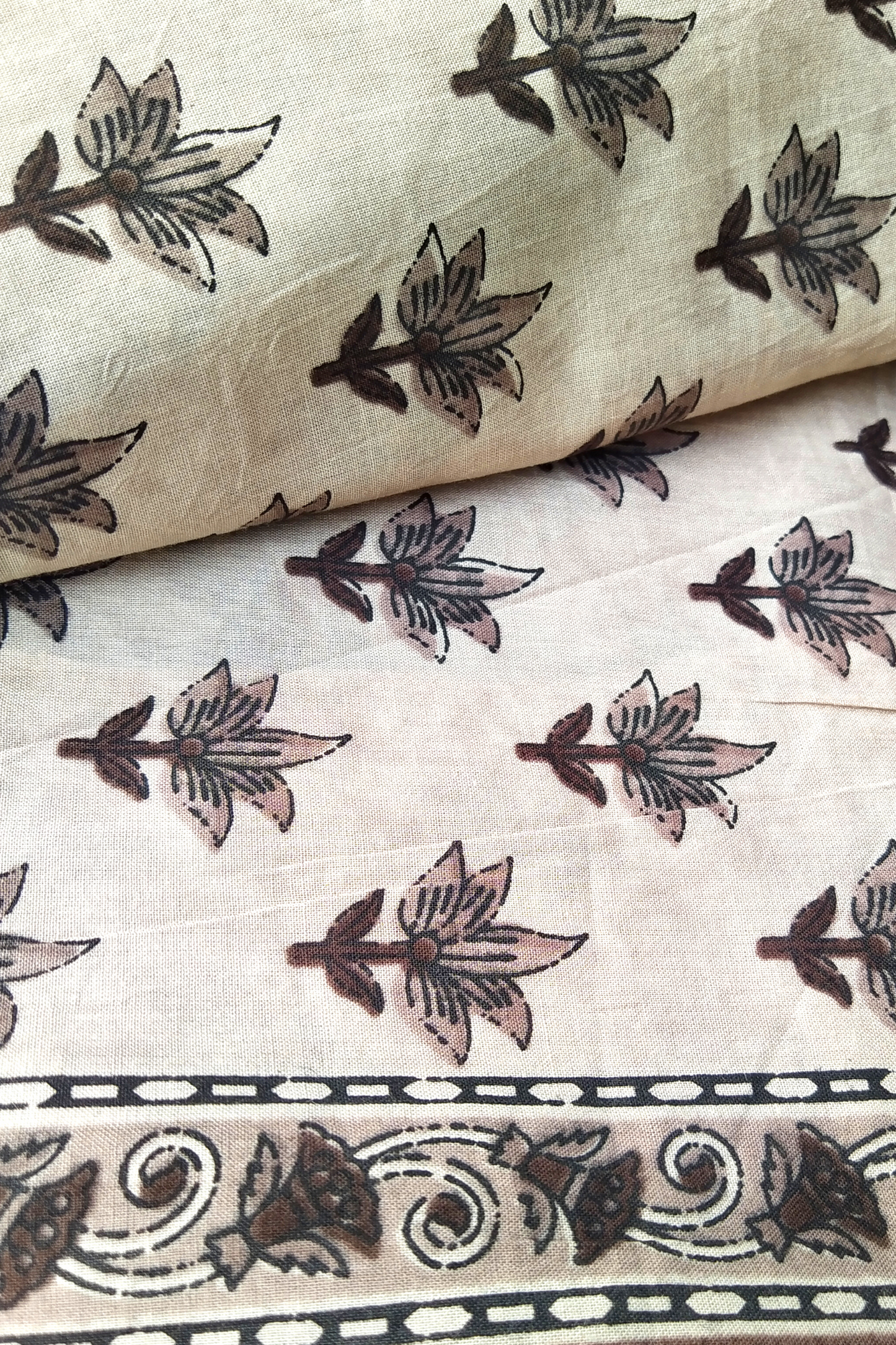 HANSIKA Blockprint Cotton Kurta Fabric