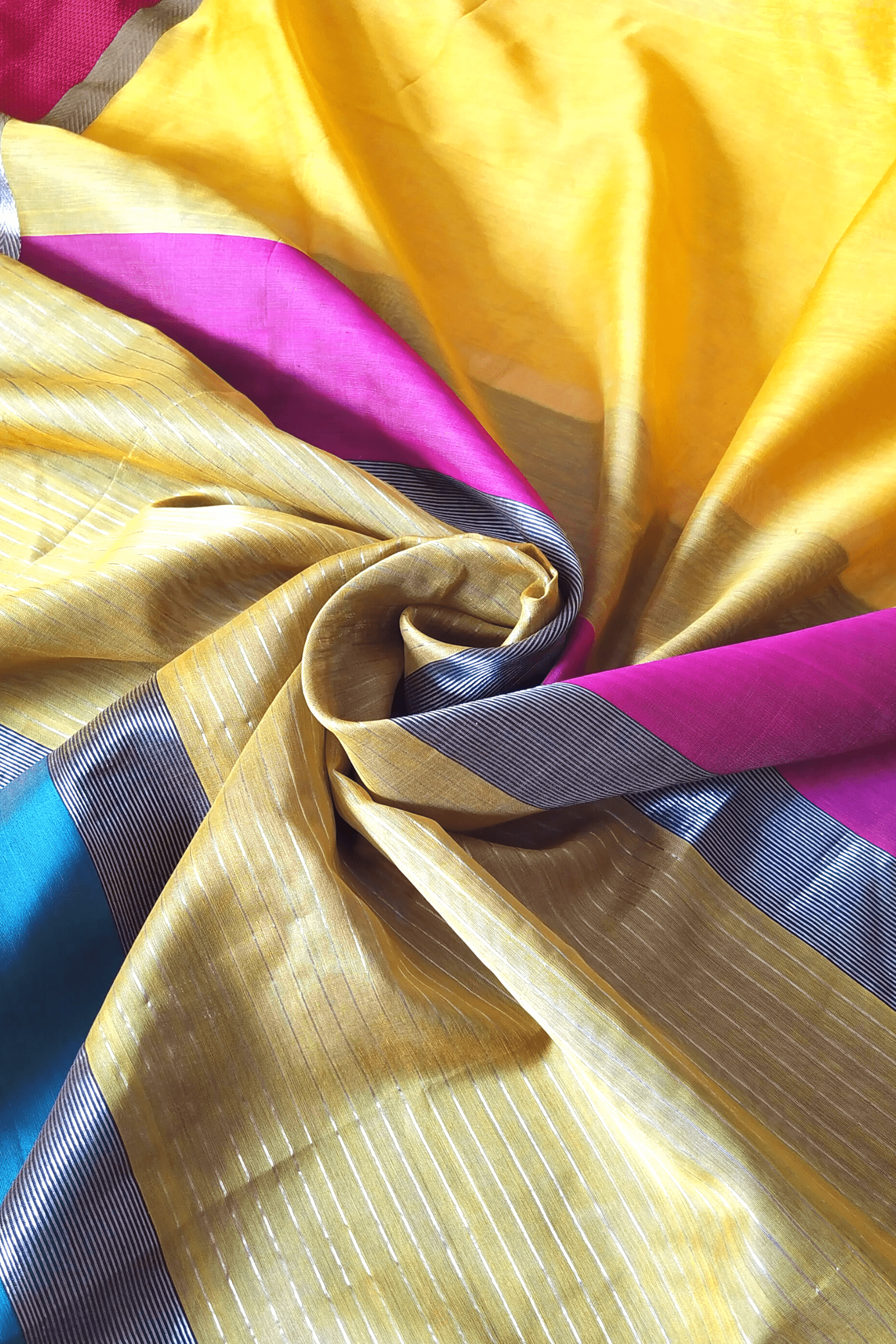 MAHESHWARI SILK COTTON HANDLOOM SAREE