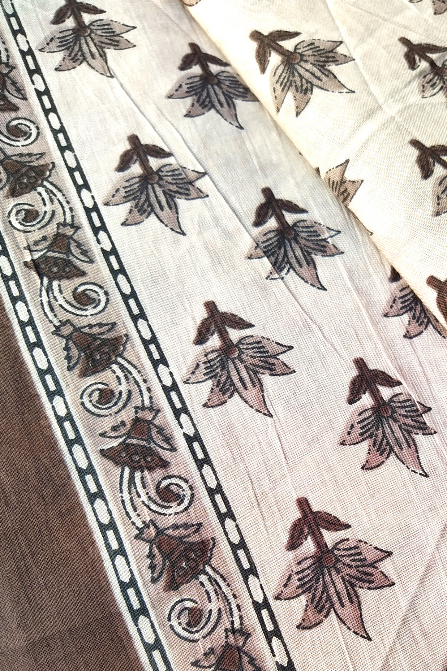 HANSIKA Blockprint Cotton Kurta Fabric