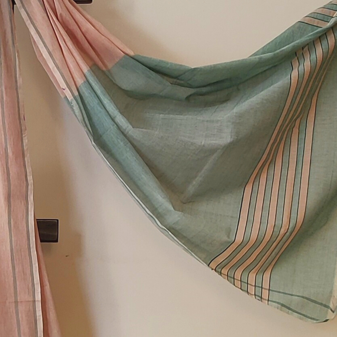 MUDDY MIST Organic Cotton Handloom Saree