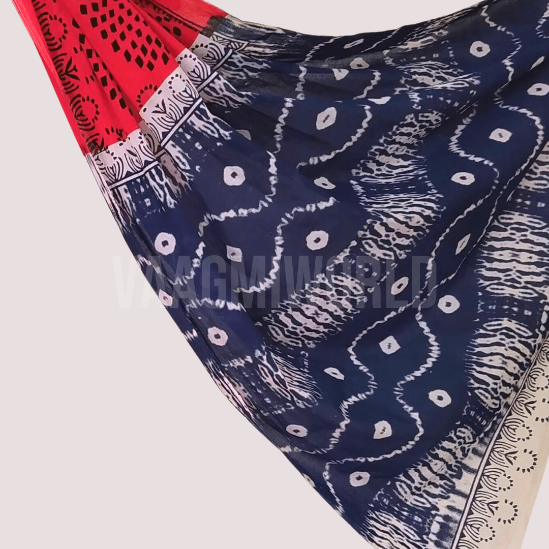Vaagmi World Mul Cotton Saree