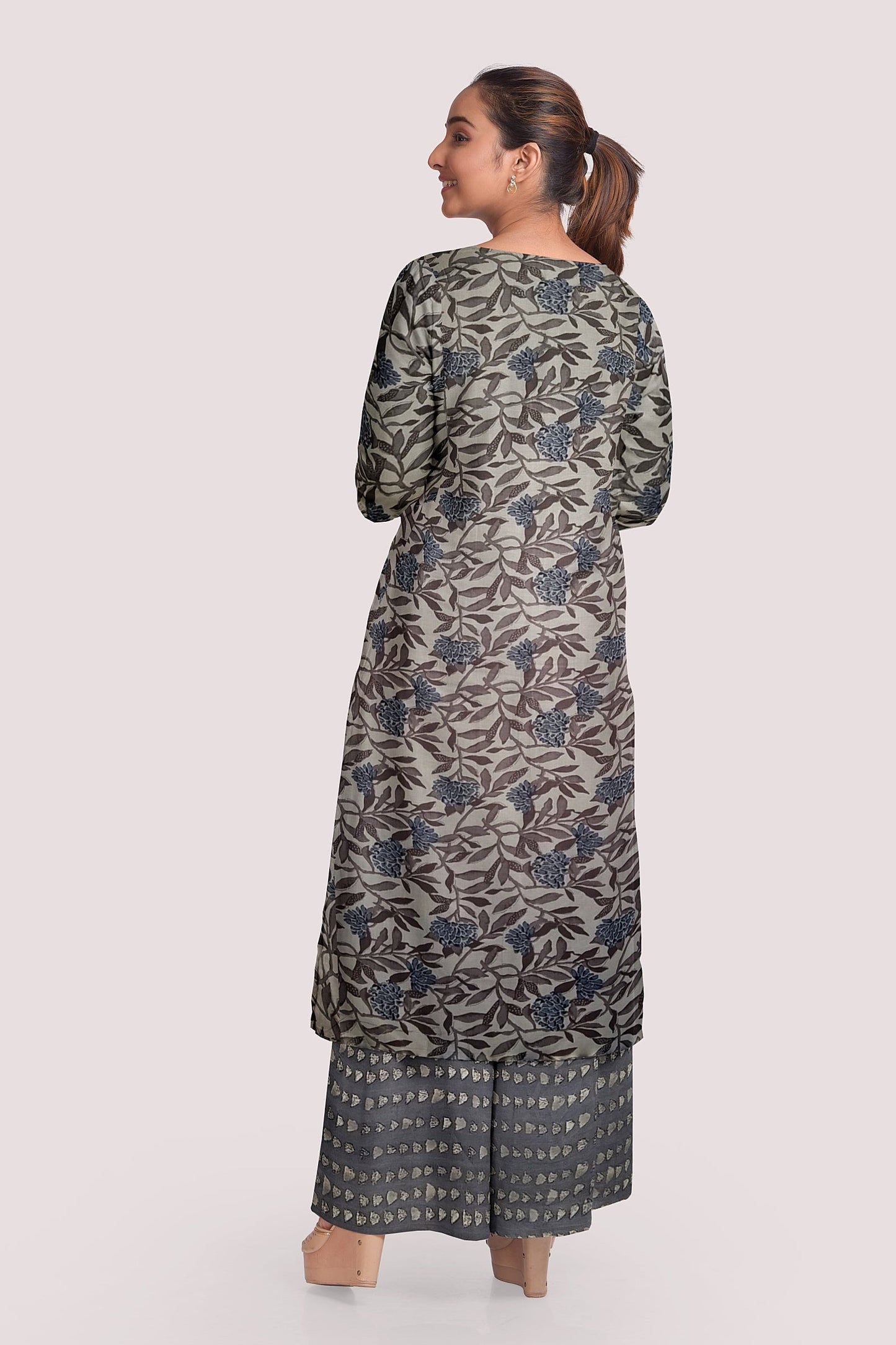 AADISHRI Blockprint Cotton Kurta Fabric