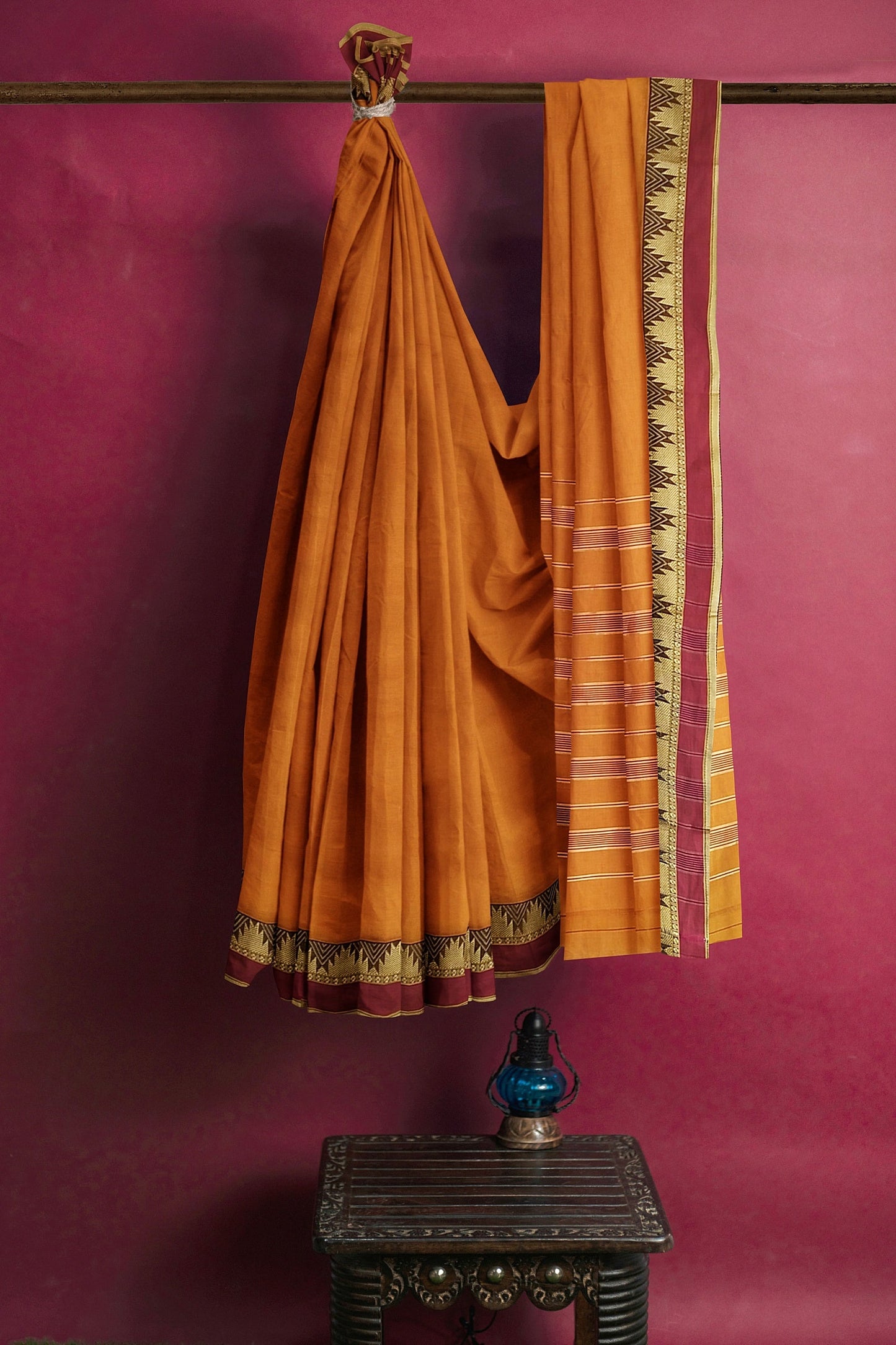 AADRIKA South Cotton Handloom Saree