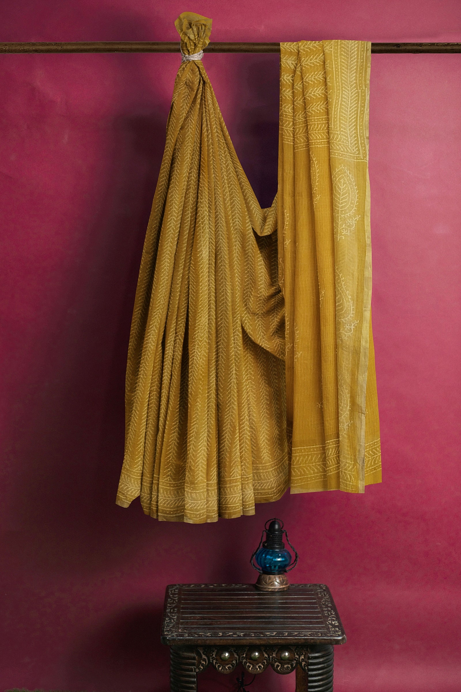 VAAGMI WORLD HANDBLOCK PRINTED KOTA DORIA SAREE