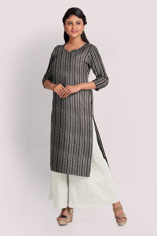AHLADITA Blockprint Cotton Kurta Fabric