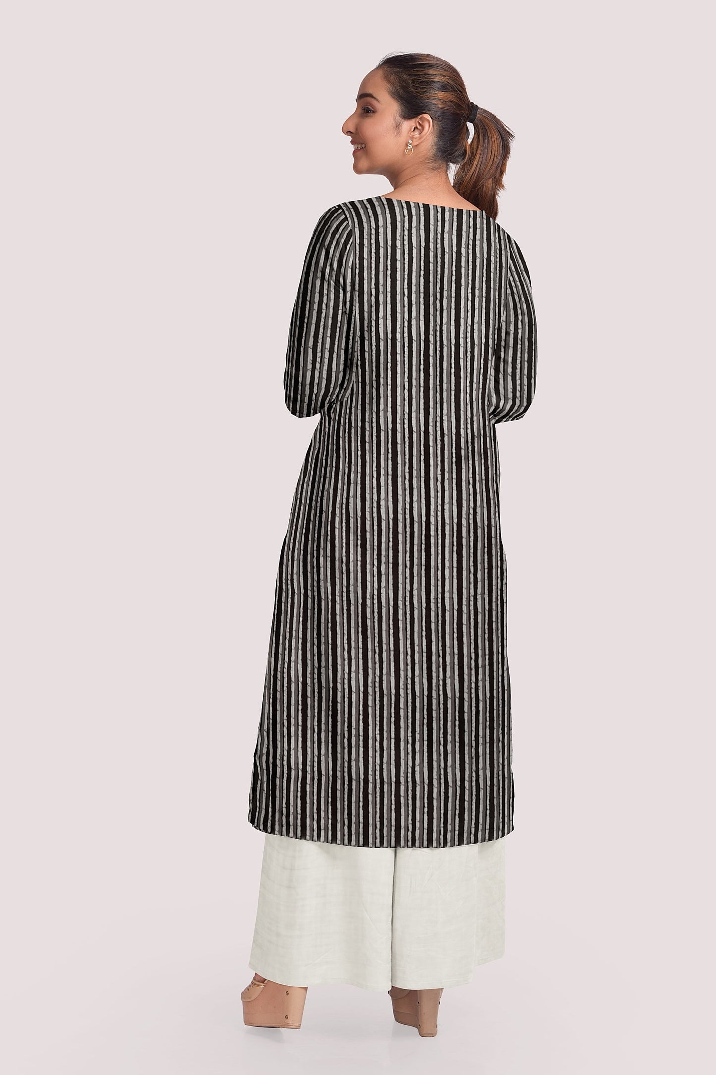 AHLADITA Blockprint Cotton Kurta Fabric