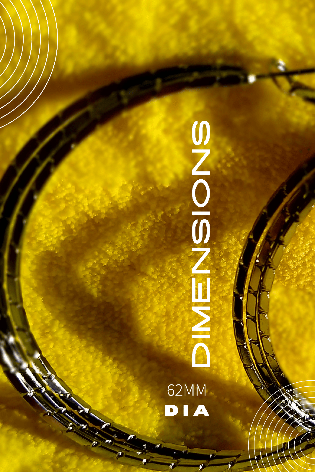 Vaagmi World CHAITALY Silver Oxidized Ear Hoops