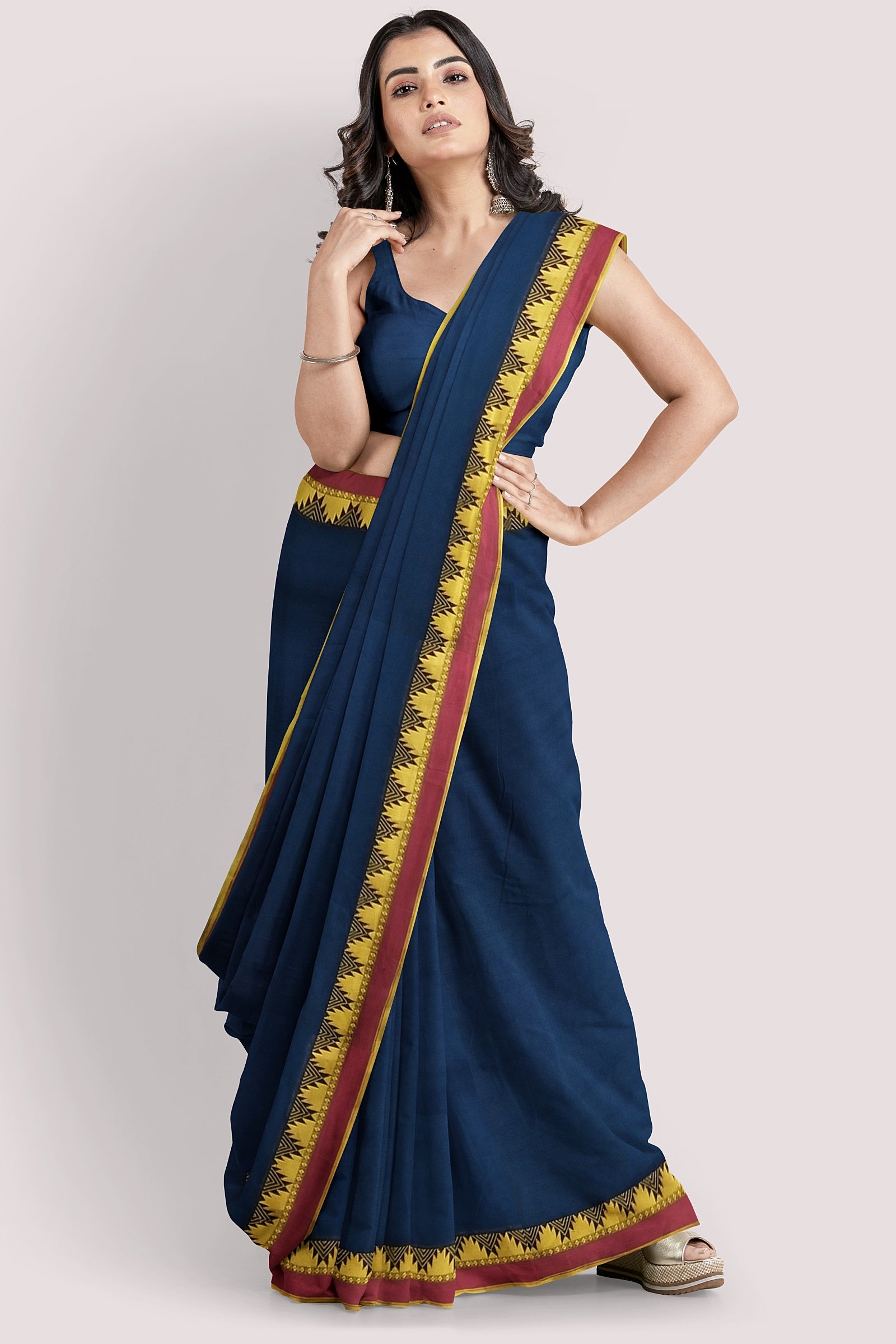 GAARGI South Cotton Handloom Saree
