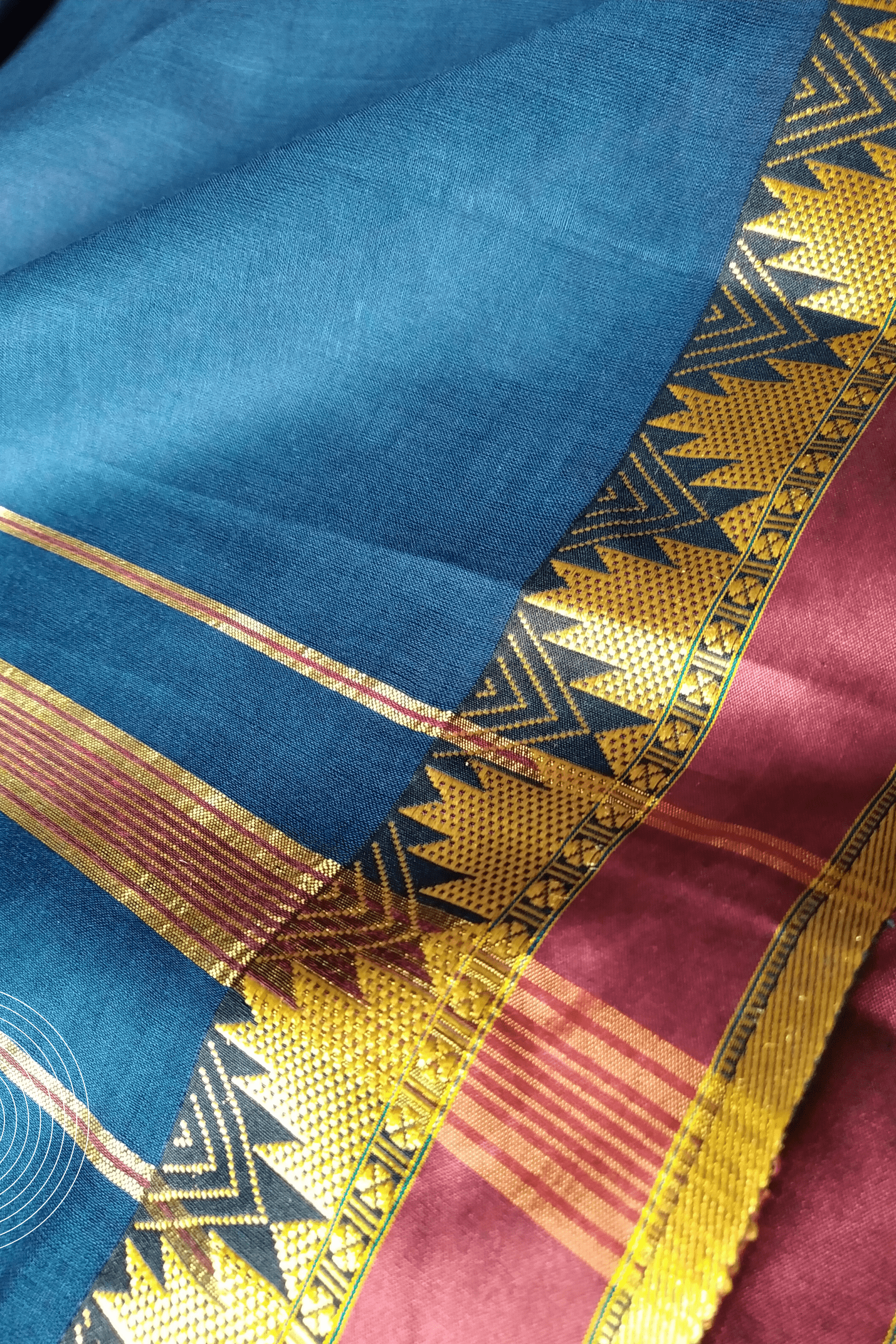 GAARGI South Cotton Handloom Saree