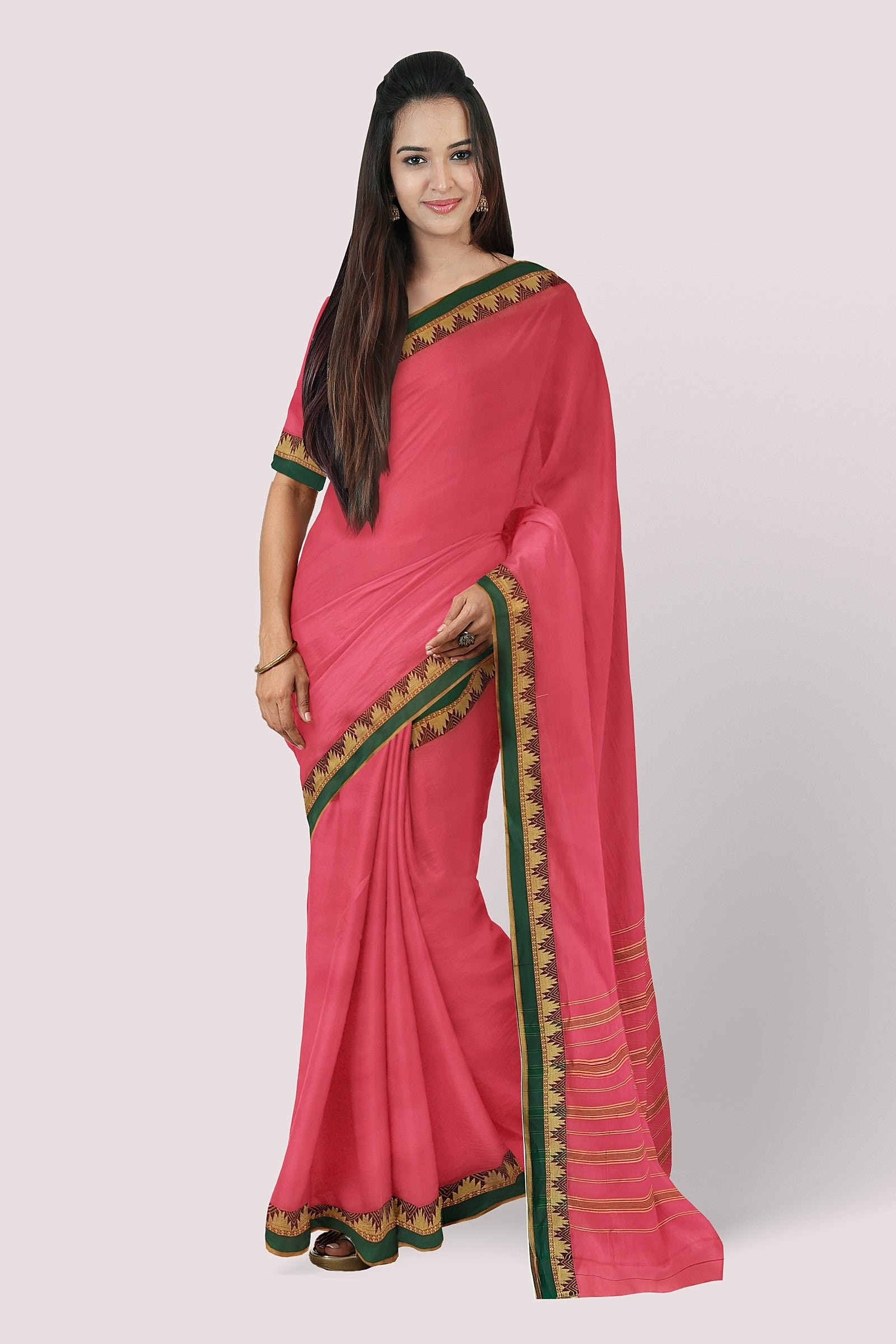GAATHA South Cotton Handloom Saree