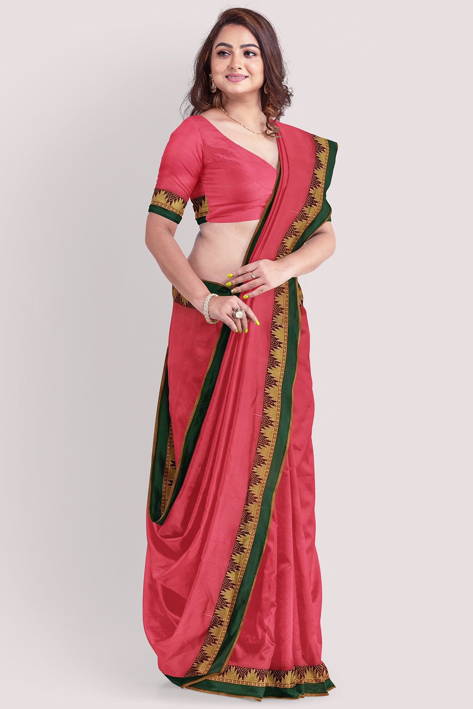 GAATHA South Cotton Handloom Saree