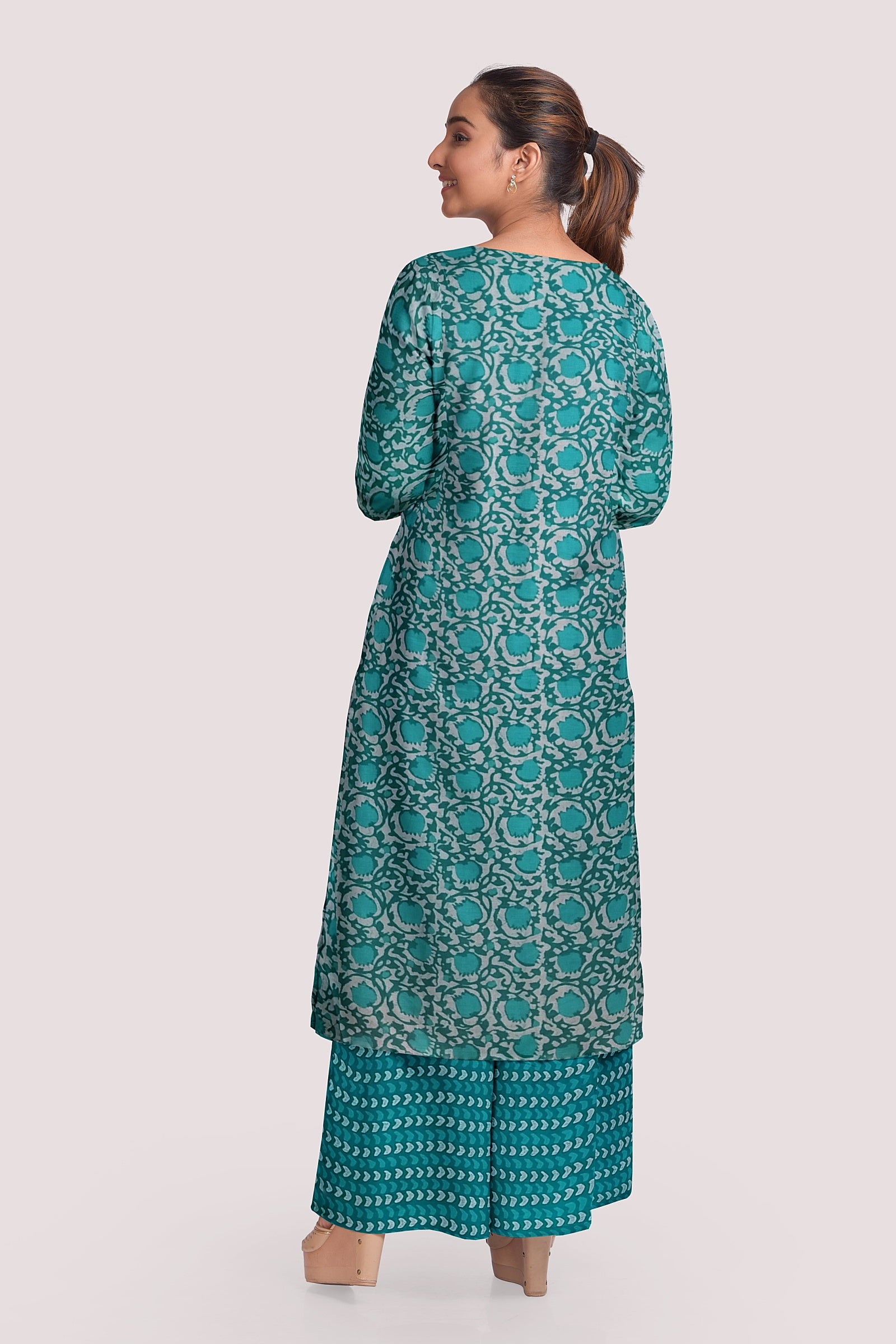GAURVI Blockprint Cotton Suit Fabric
