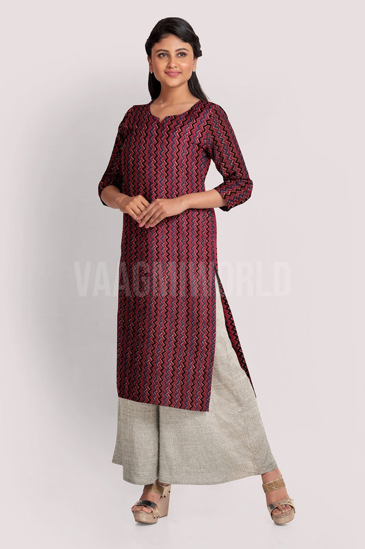 HARINI Blockprint Cotton Kurta Fabric