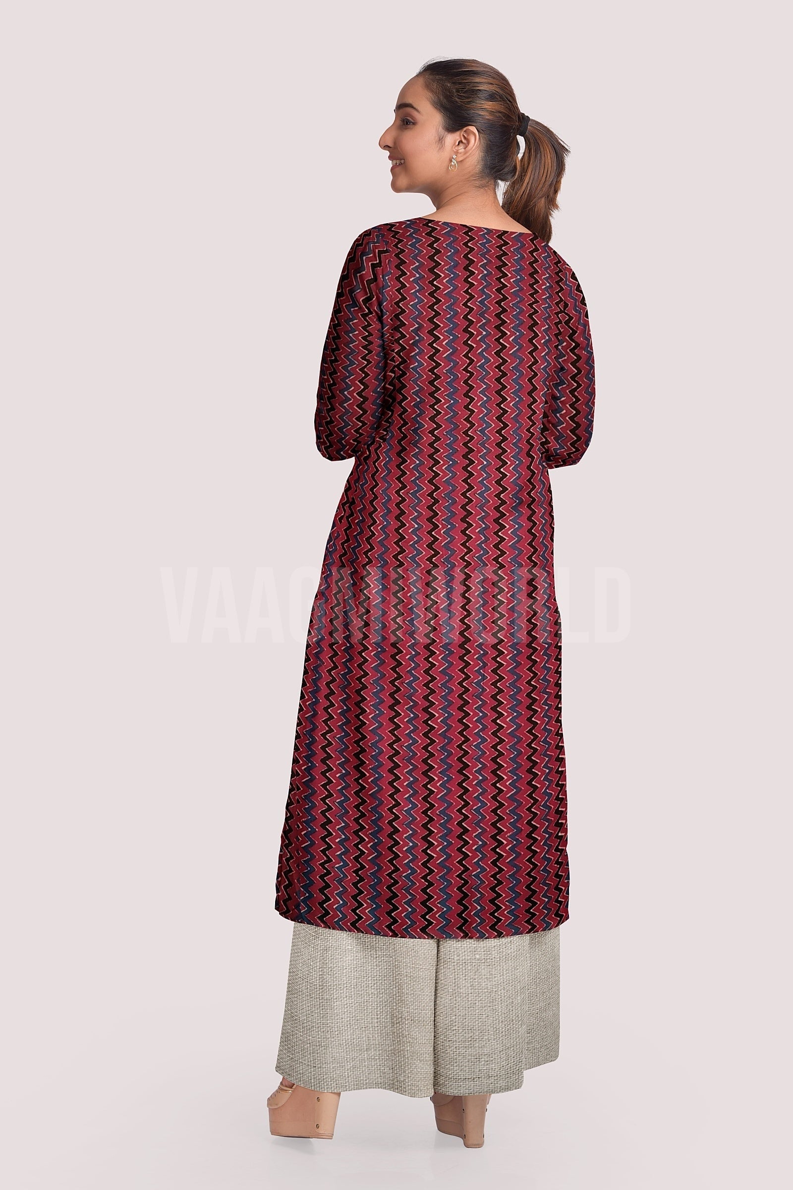 HARINI Blockprint Cotton Kurta Fabric