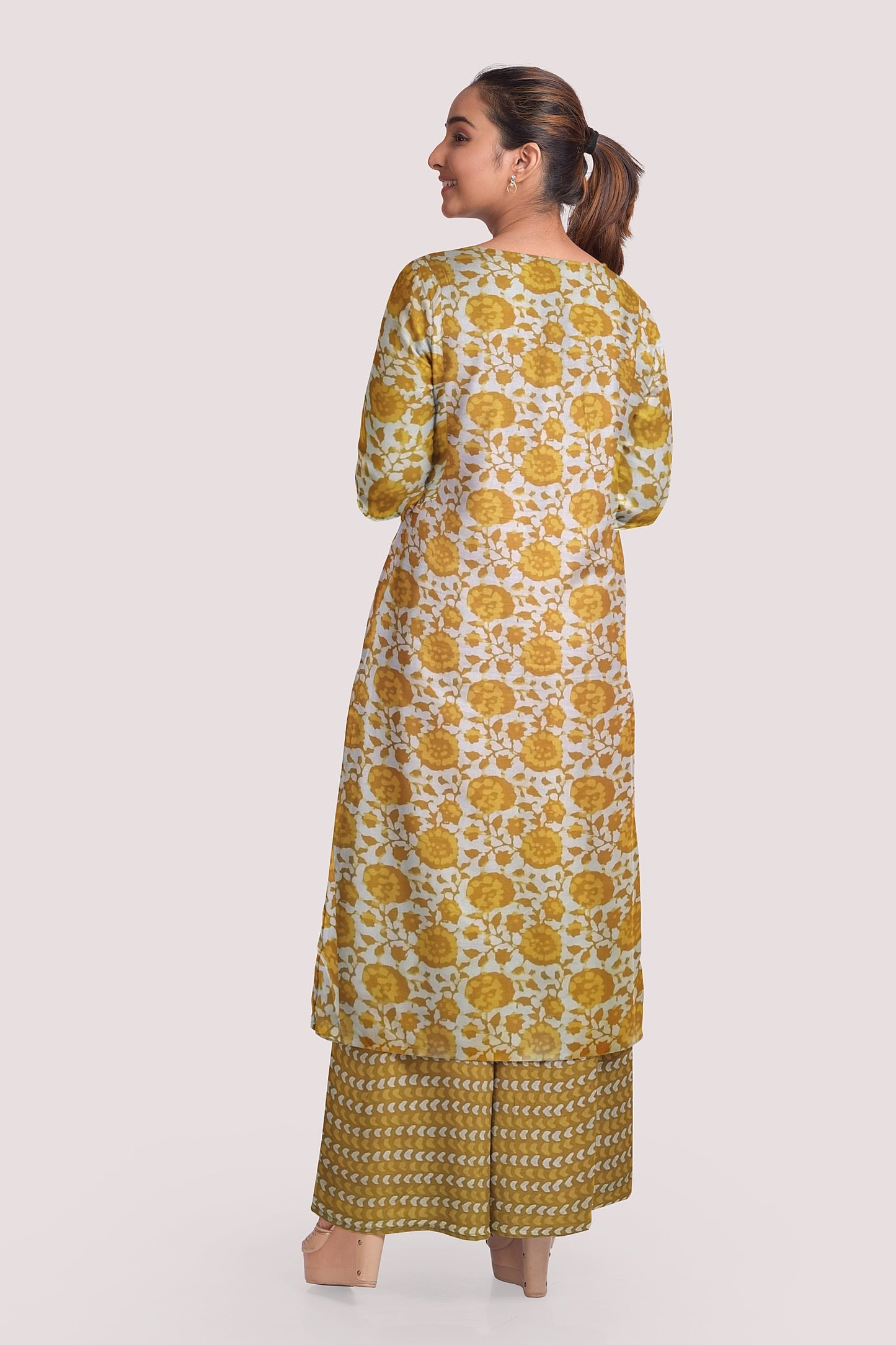 ICCHHA Blockprint Cotton Suit Fabric