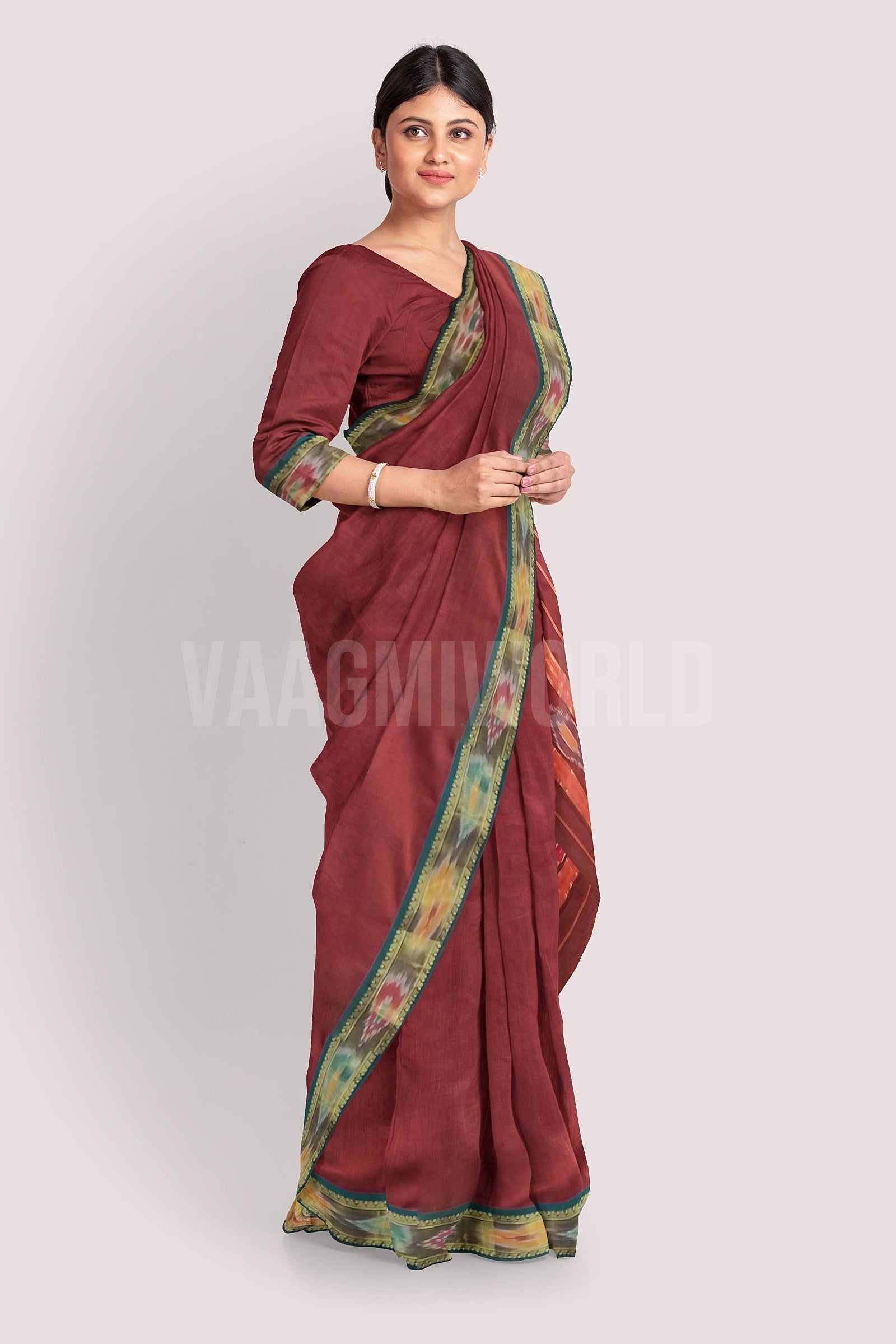 INDRANI Pochampalli Cotton Handloom Saree