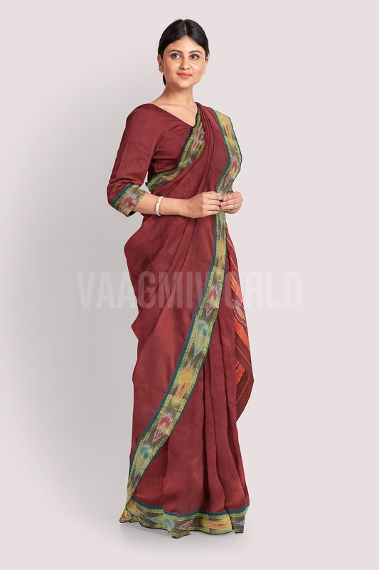 INDRANI Pochampalli Cotton Handloom Saree