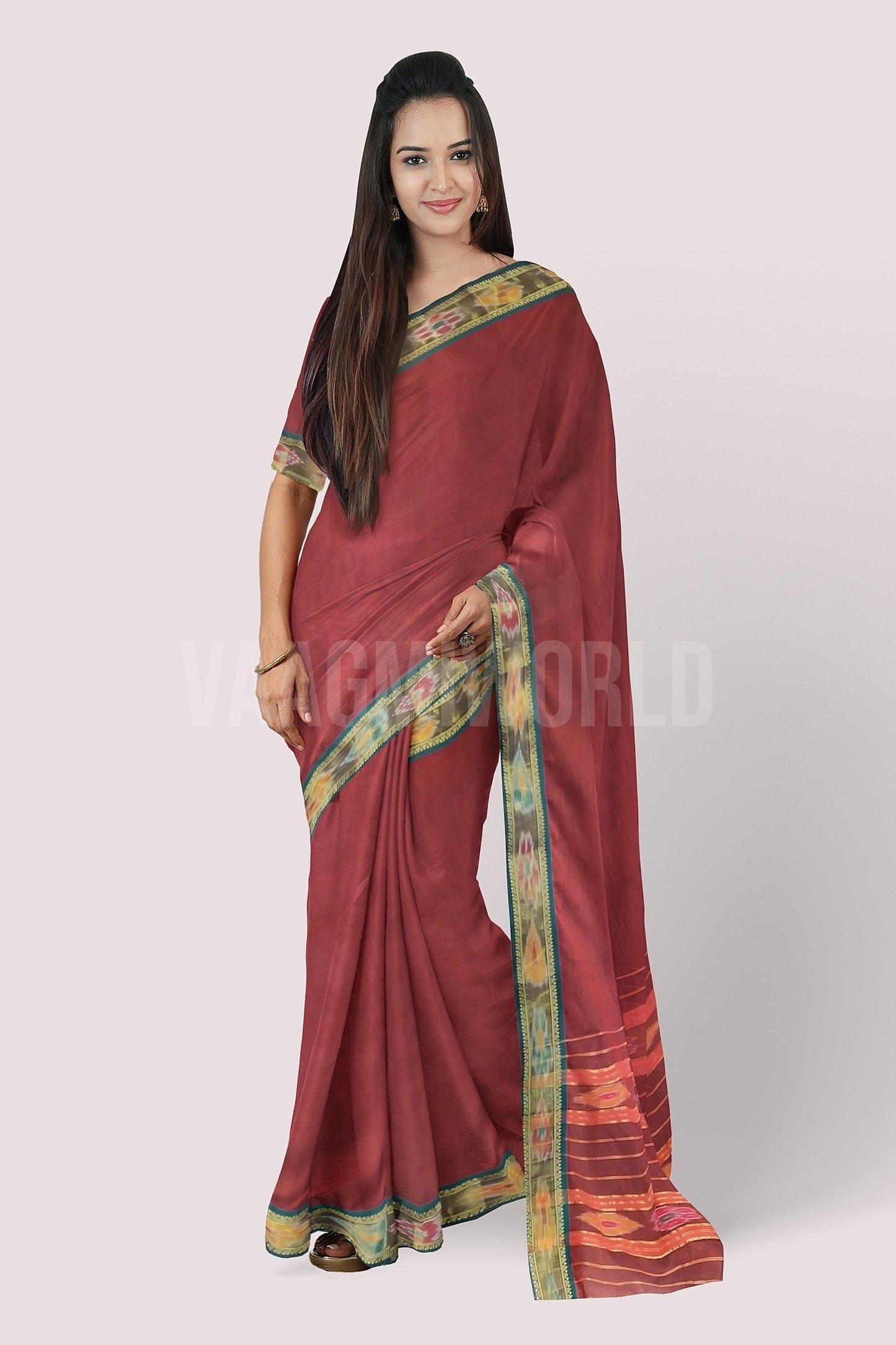 INDRANI Pochampalli Cotton Handloom Saree