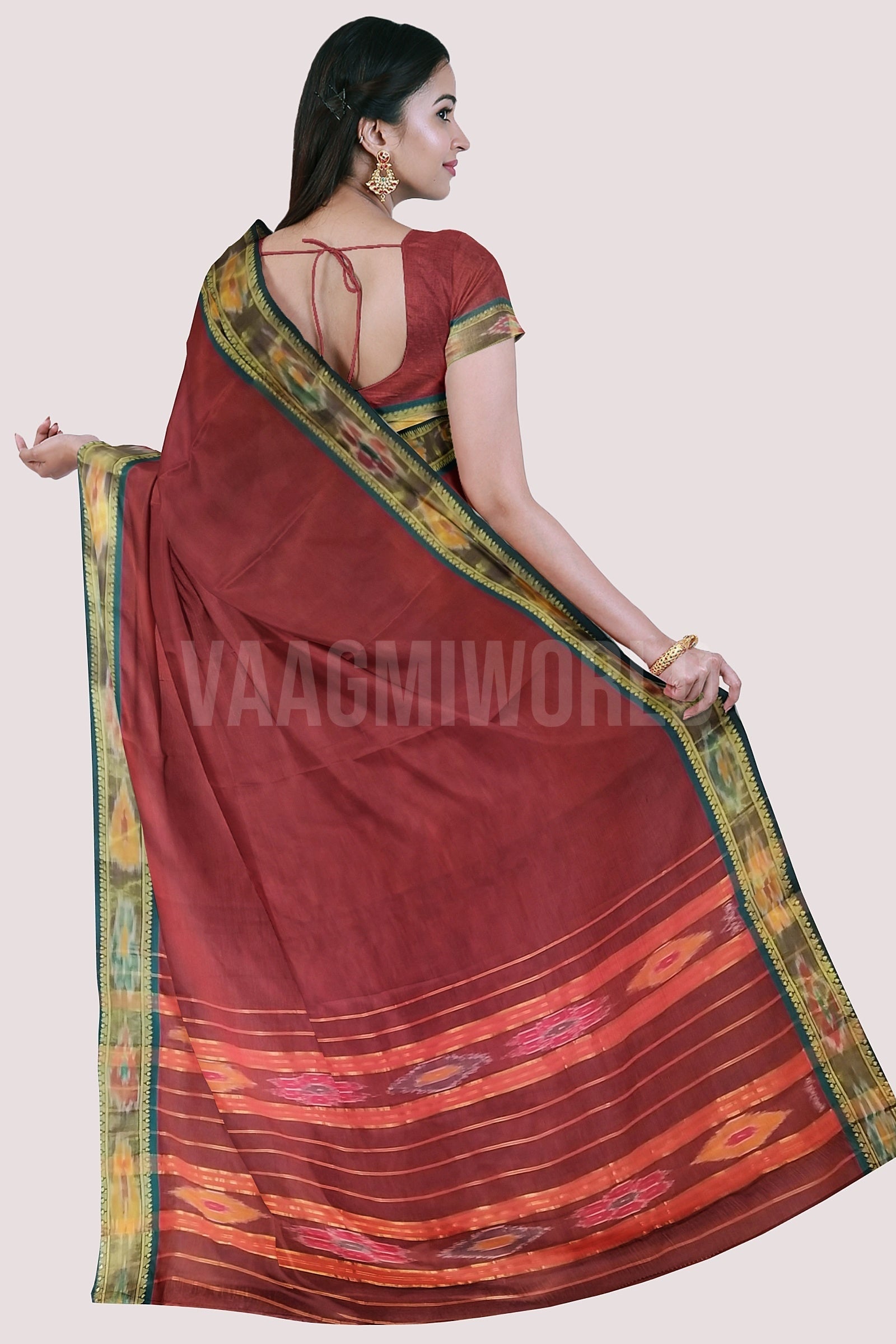 INDRANI Pochampalli Cotton Handloom Saree