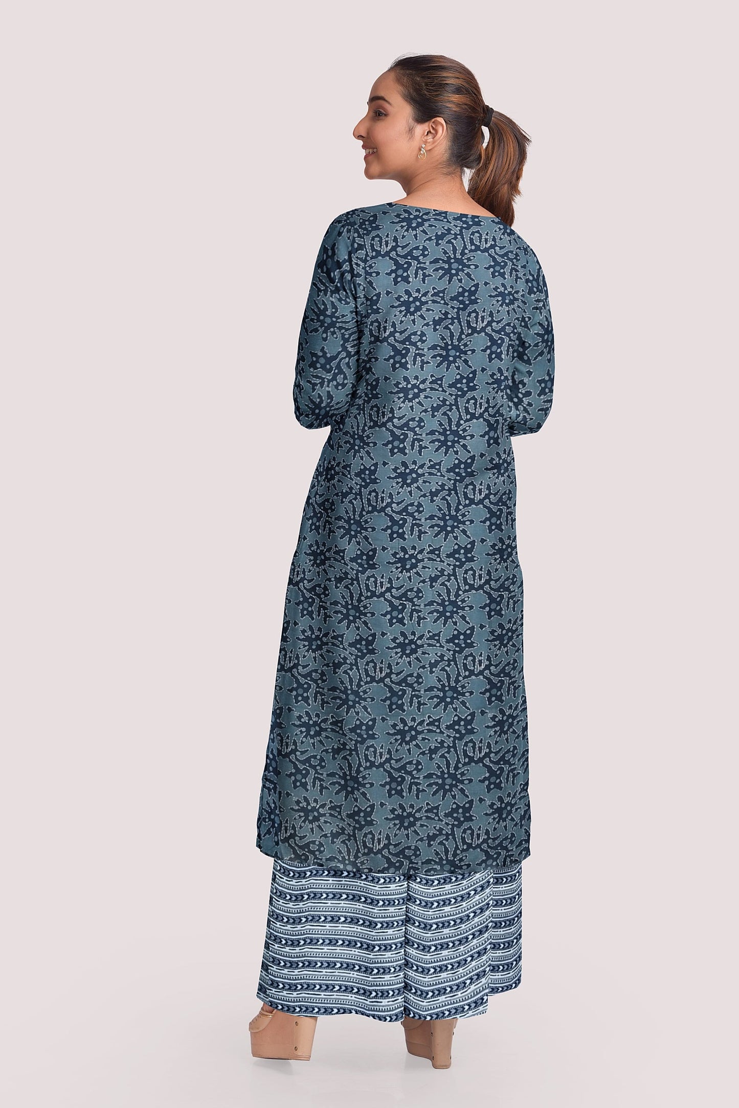 IPSITA Blockprint Cotton Suit Fabric