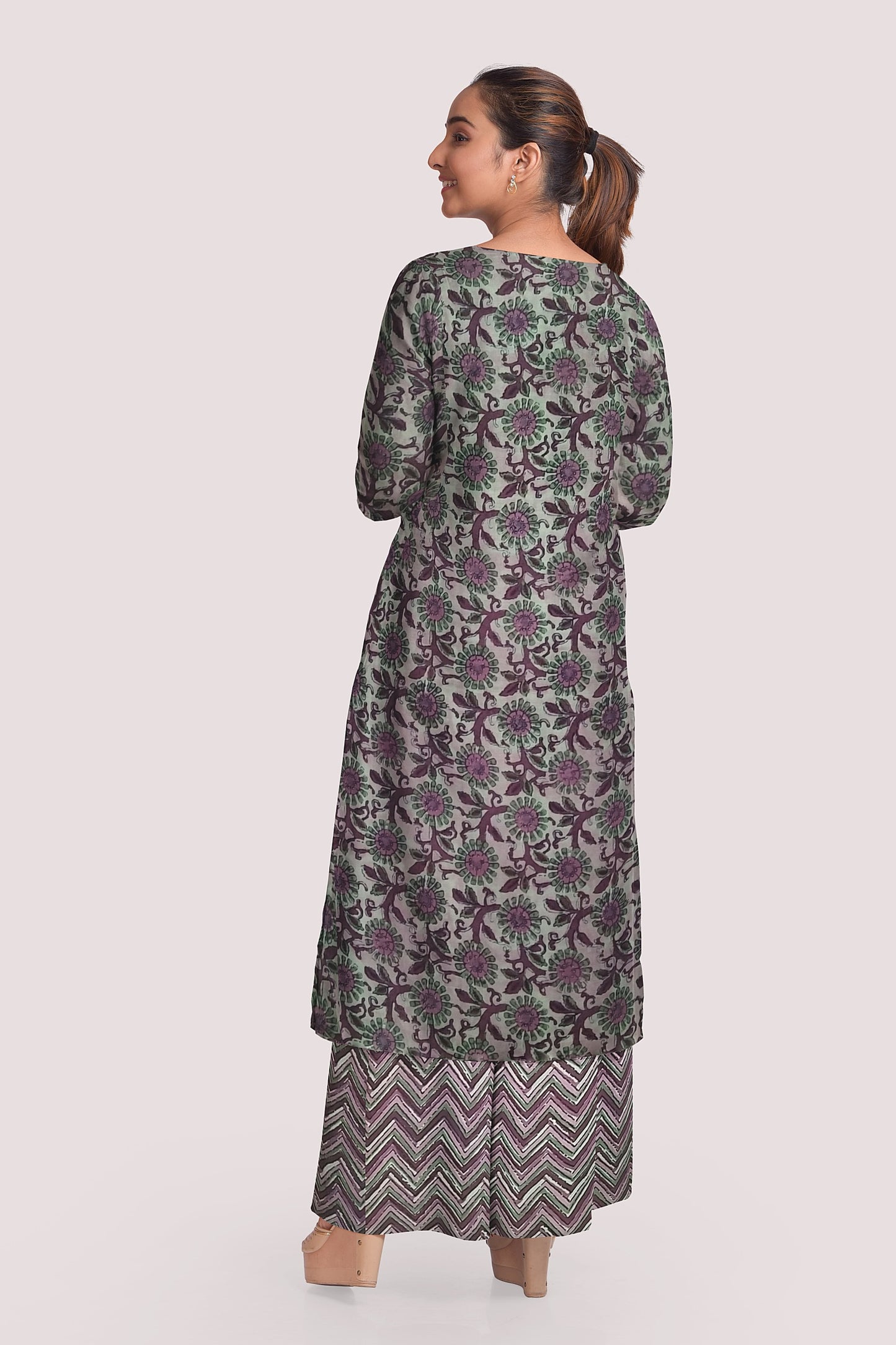KAIRA Blockprint Cotton Suit Fabric