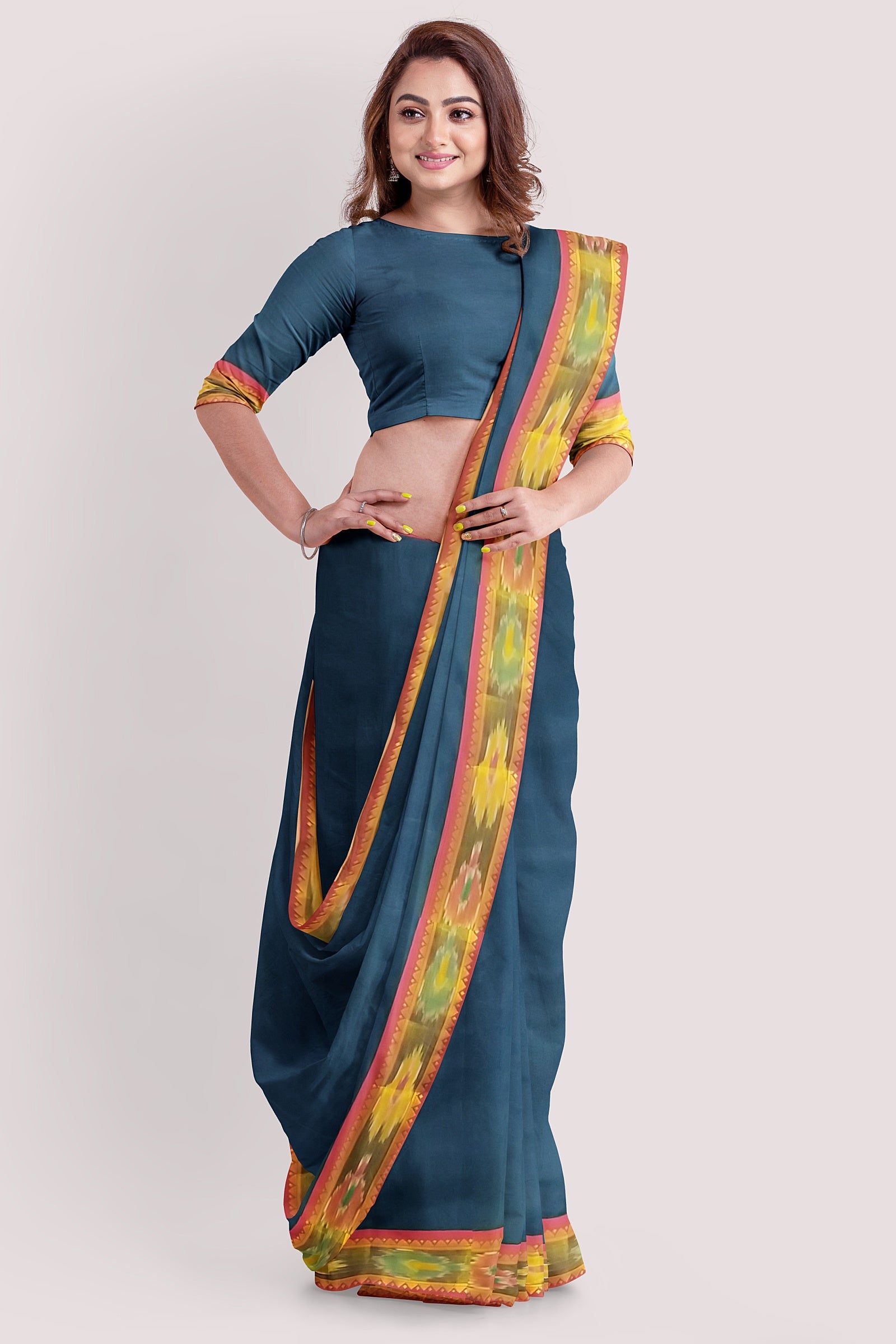 MANASI  Pochampalli Cotton Handloom Saree