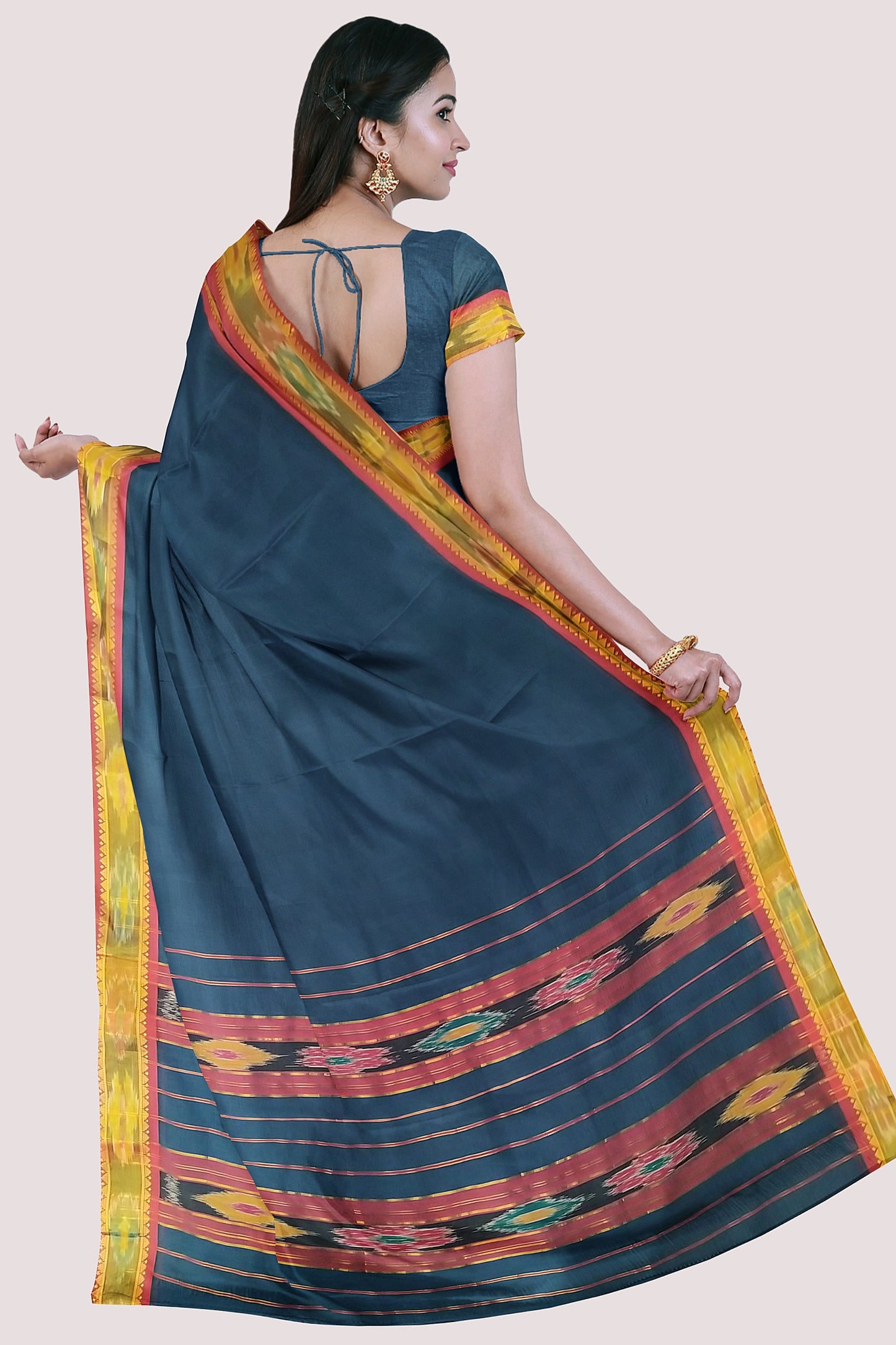 MANASI Pochampalli Cotton Handloom Saree