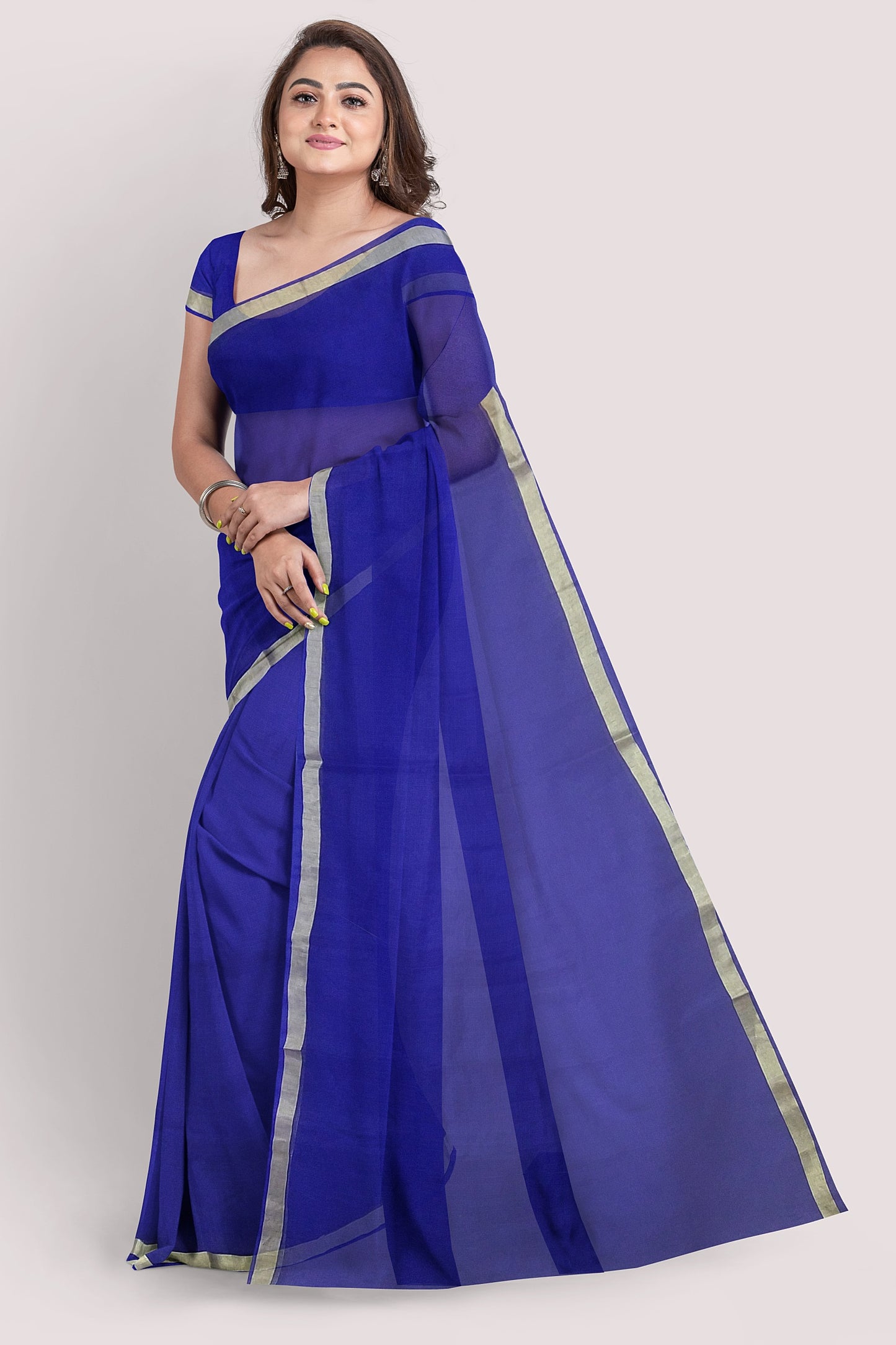 RASHI Cotton Kota Doria Saree