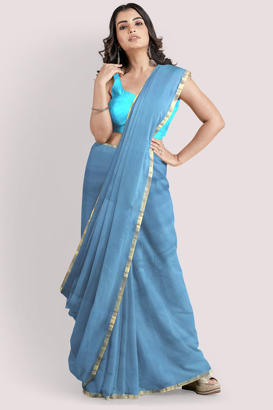 Rehwa Vaagmi Silk Cotton Handloom Saree.